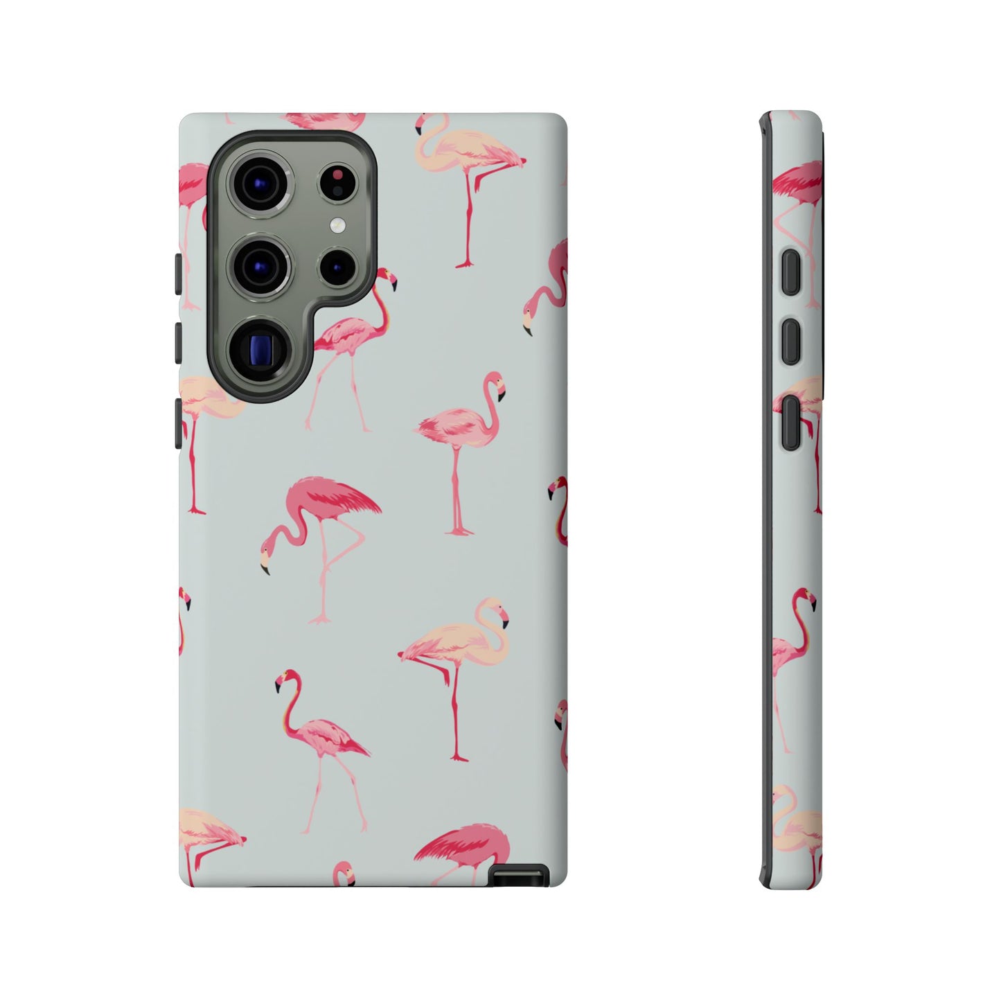 Stylish Flamingo, Summer Vibes Tough Phone Case for Samsung
