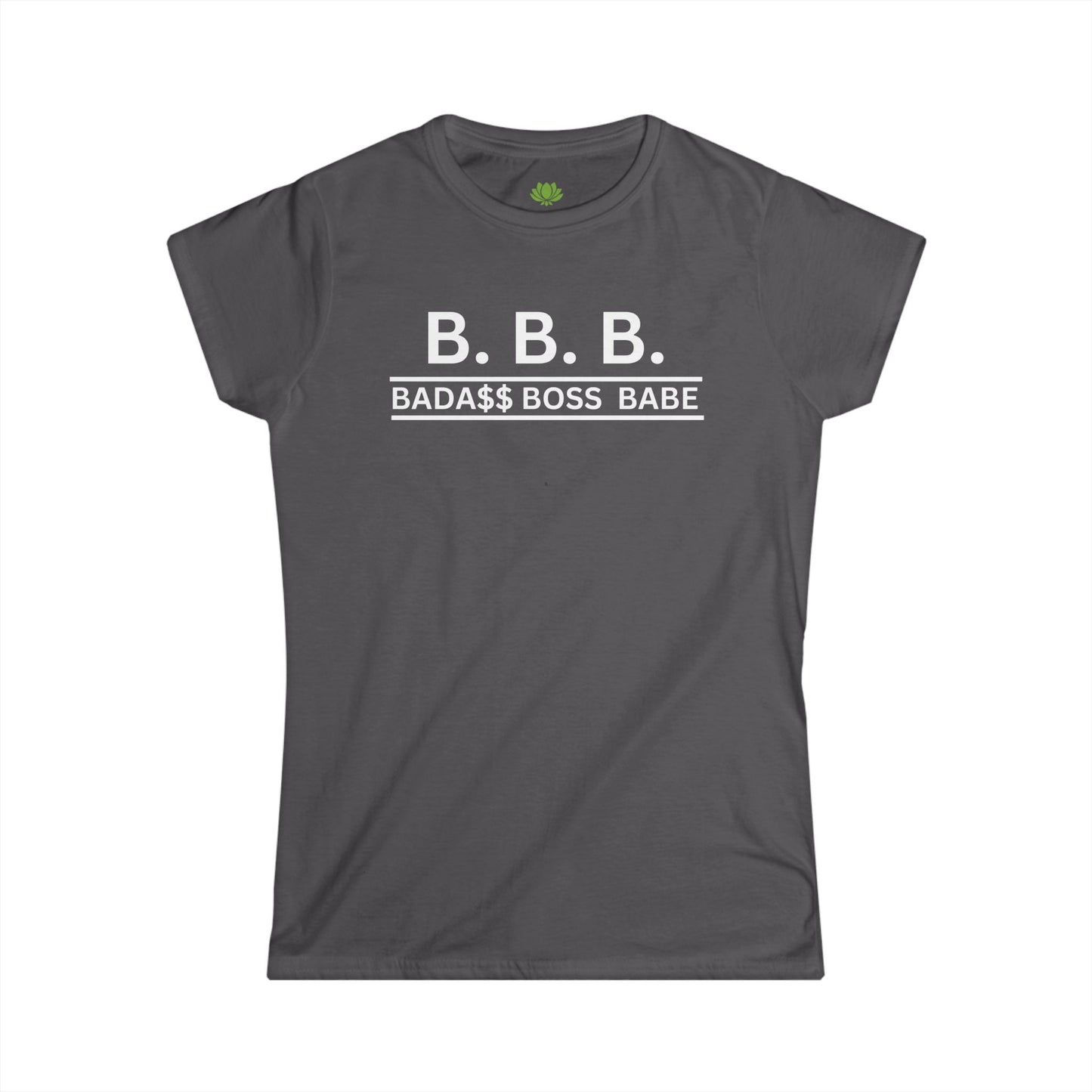 Badass Boss Babe Women's Softstyle Tee - Empowering Graphic Tee