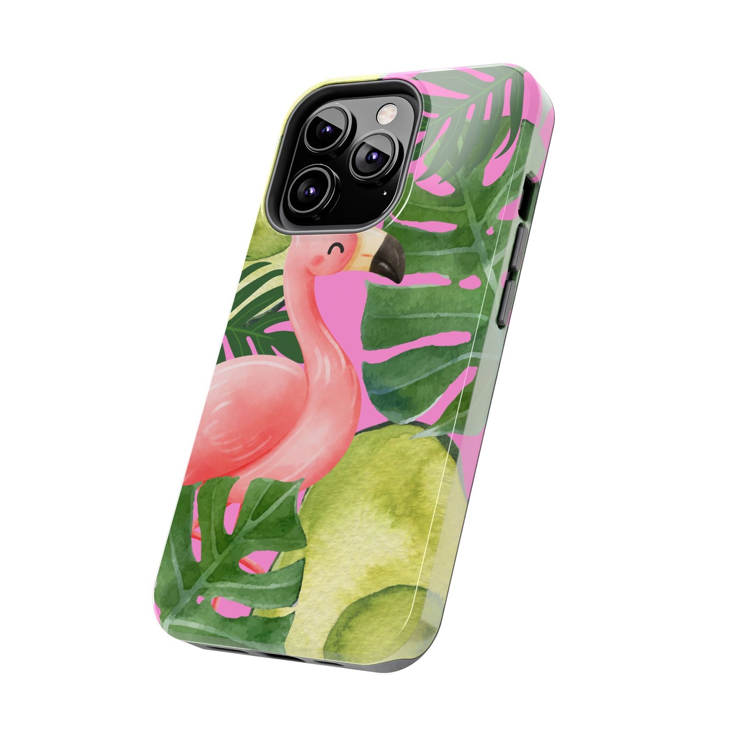 Tropical Flamingo, Cute, Summer Vibes Tough Phone Case