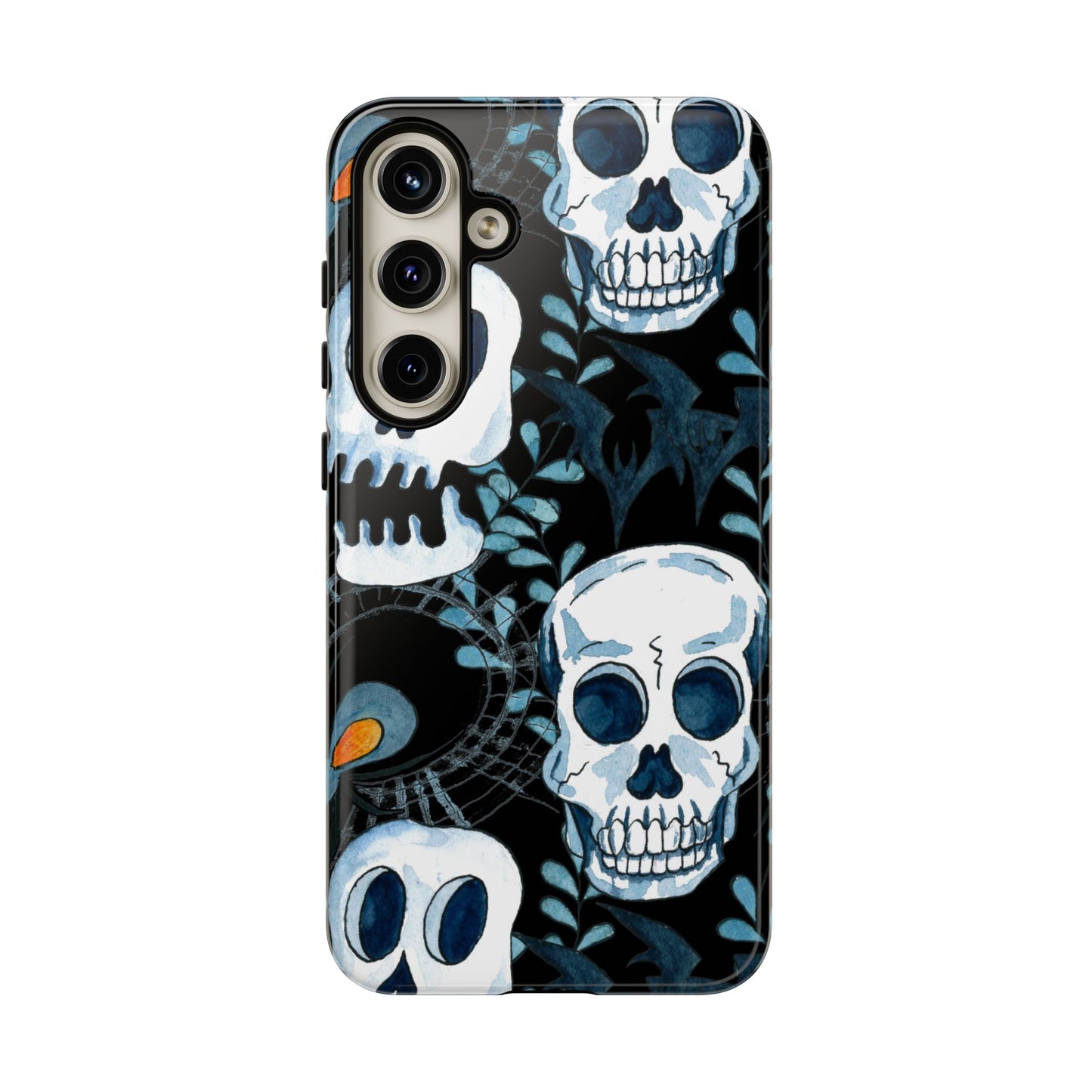 Skull Tough Cases - Halloween Samsung Phone Case - FREE Shipping
