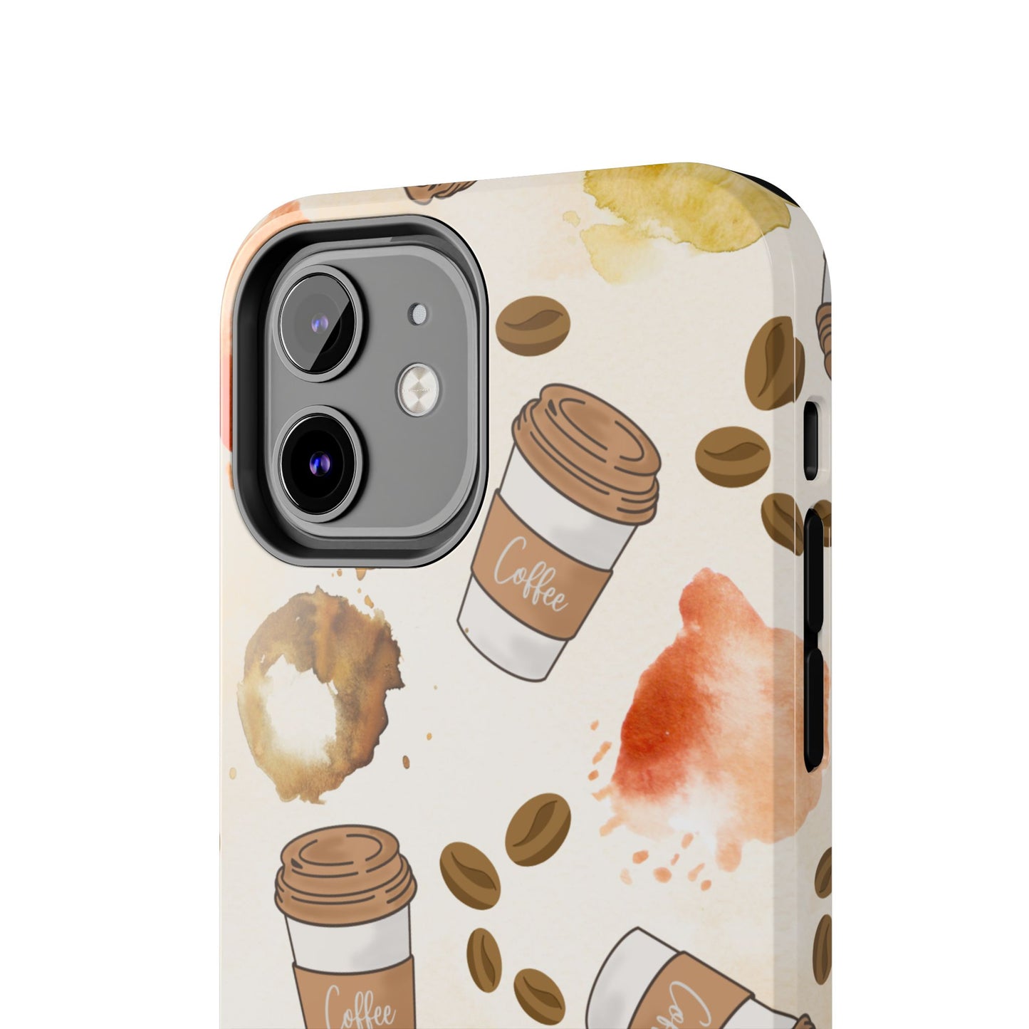Cute, Trendy, Coffee Lover, Barista Tough Phone Cases for Iphone
