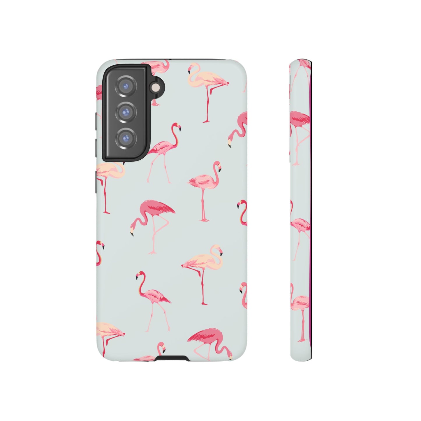 Stylish Flamingo, Summer Vibes Tough Phone Case for Samsung
