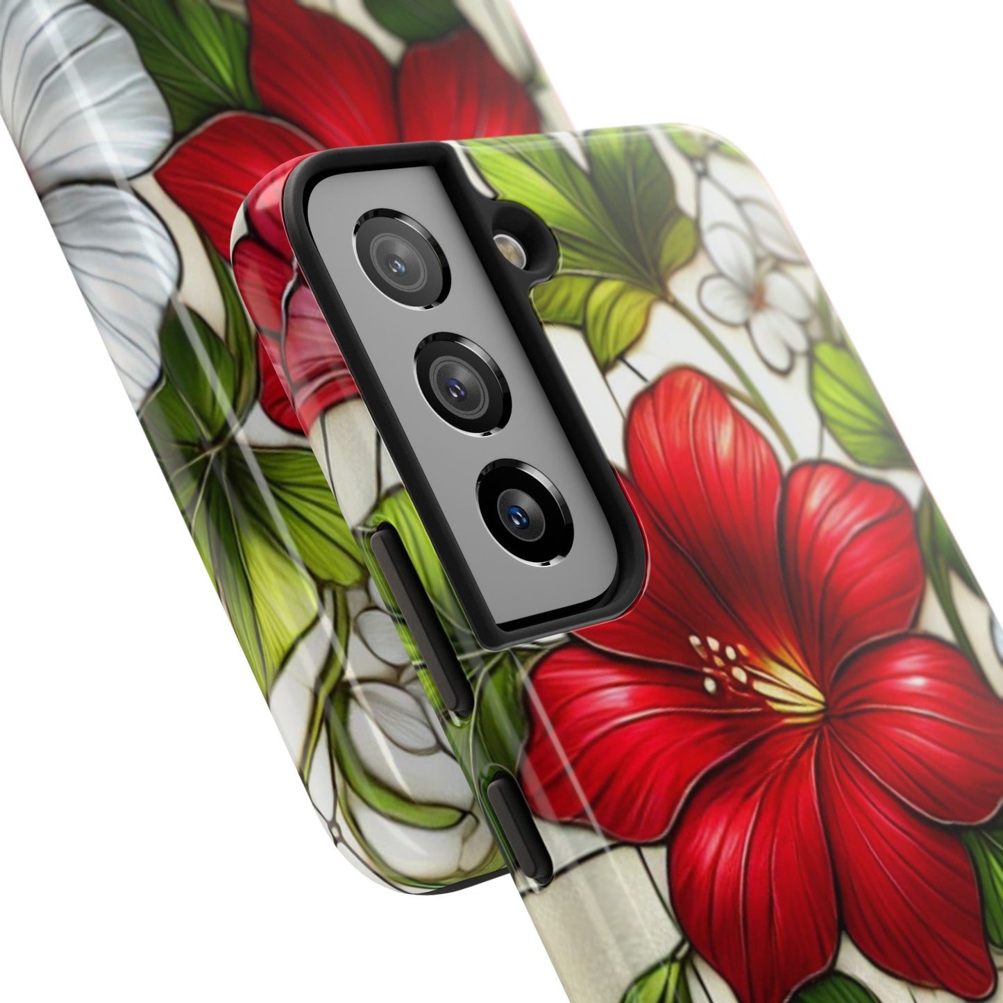 Tough Phone Case with Vibrant Floral Design - Perfect Gift for Nature Lovers
