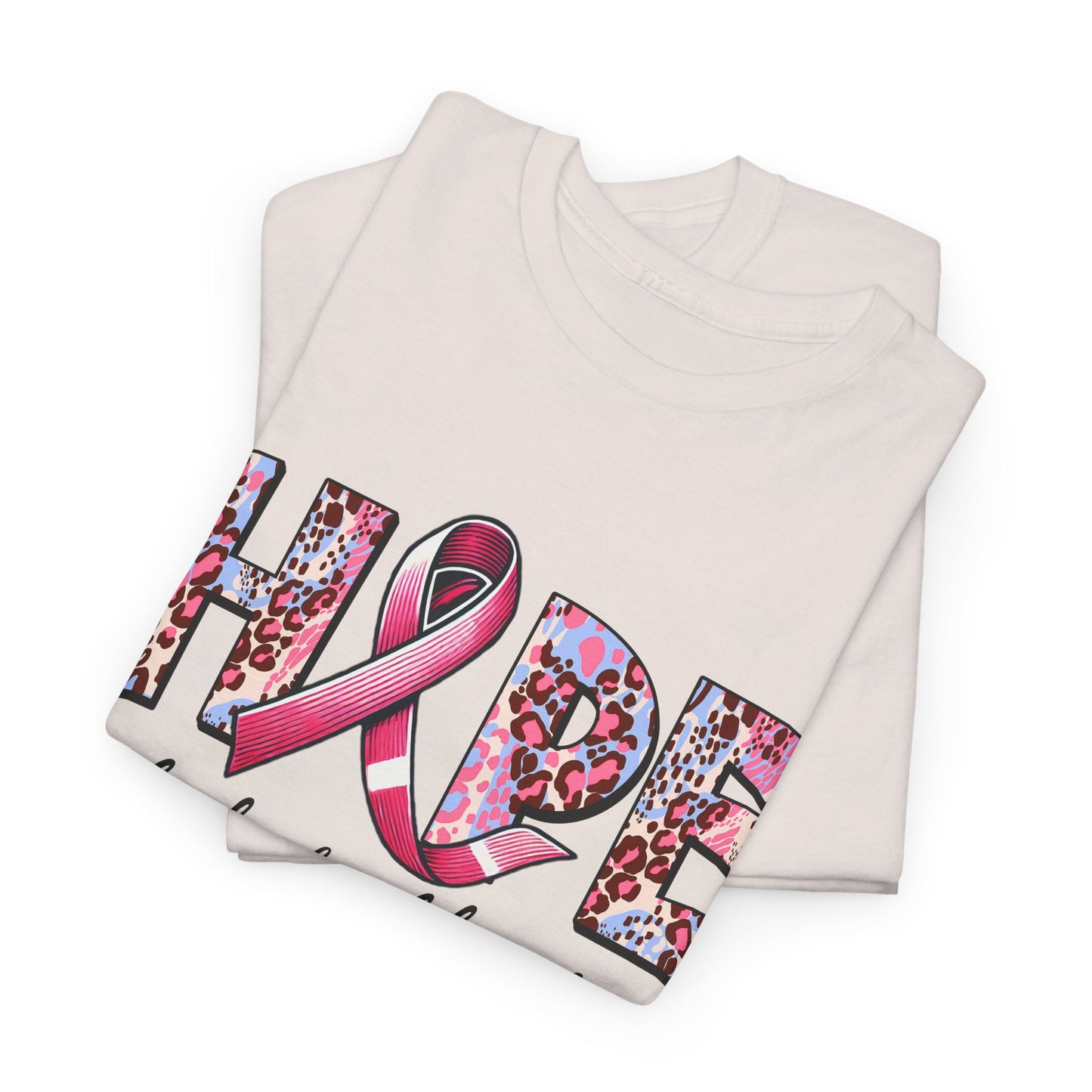 Hope & Support Unisex Tee - Nobody Fights Alone