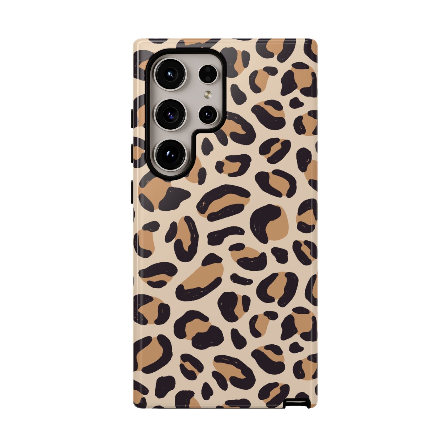 Leopard Print Tough Phone Case for Samsung