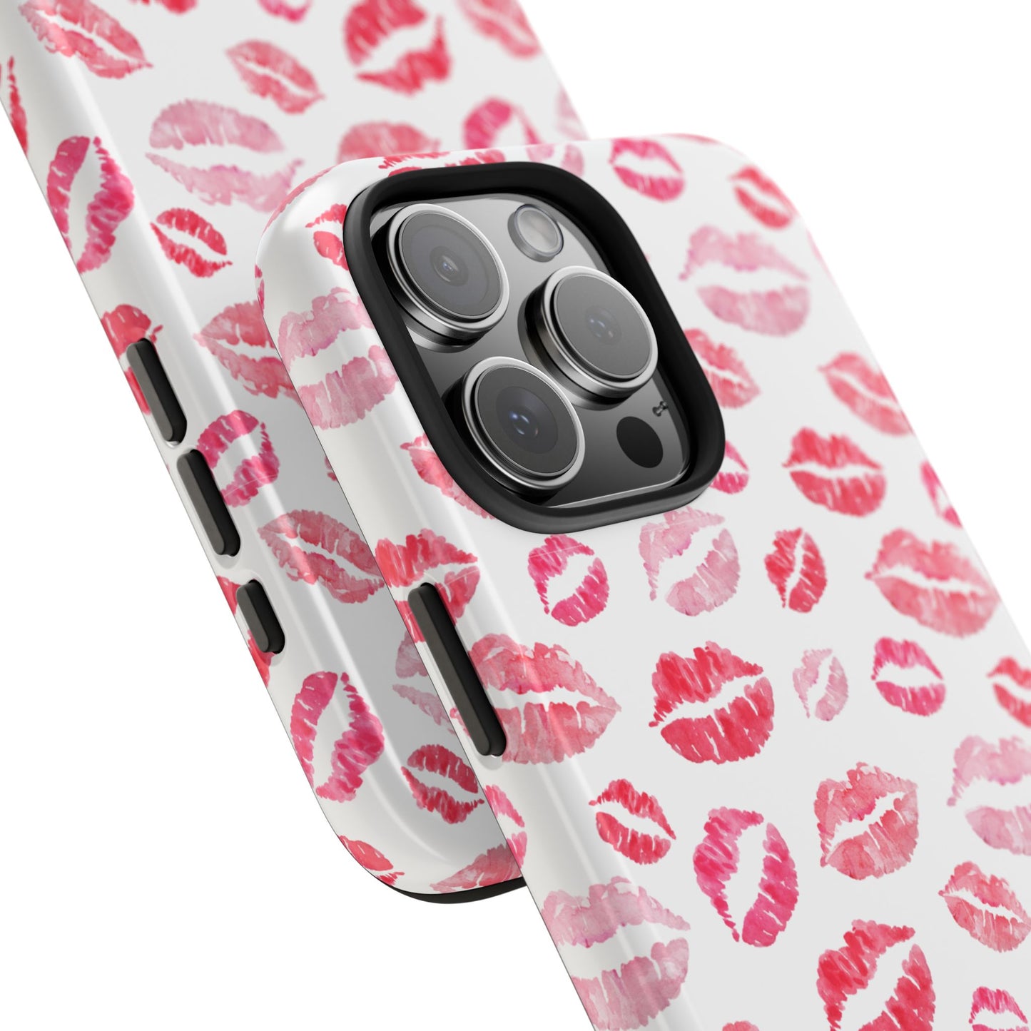 Kiss Pattern Tough Phone Cases, Cute, Unique for Iphone