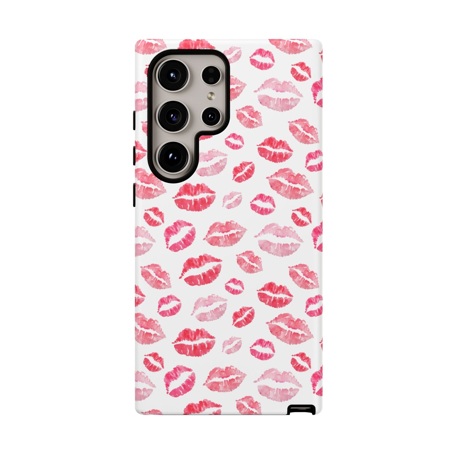 Kiss Pattern Tough Phone Cases, Cute, Unique for Samsung