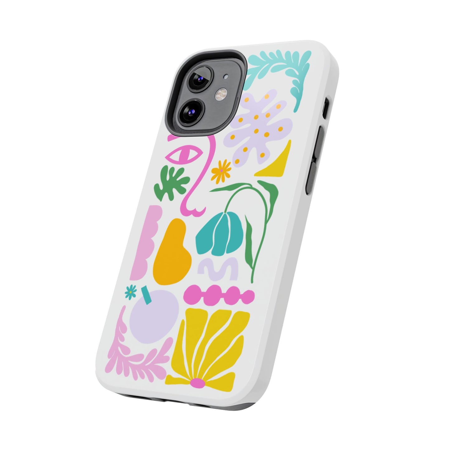 Vibrant Floral Phone Cases, Tough Smartphone Cover, Artistic Cell Phone Protector, Unique Gift for All Occasions, Trendy Tech Accessory