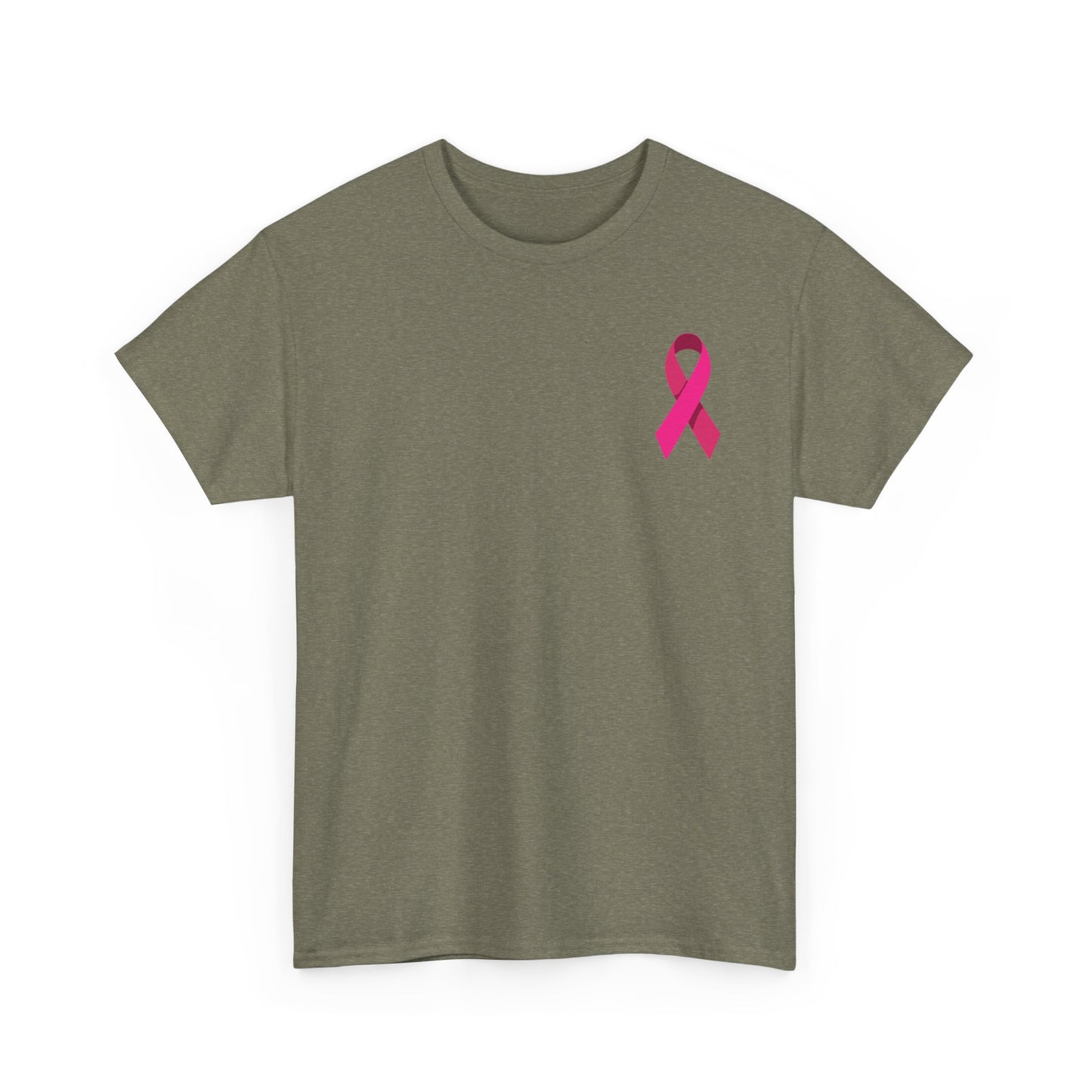 Breast Cancer Awareness Tee - "Give Cancer the Boot" Unisex Cotton Shirt