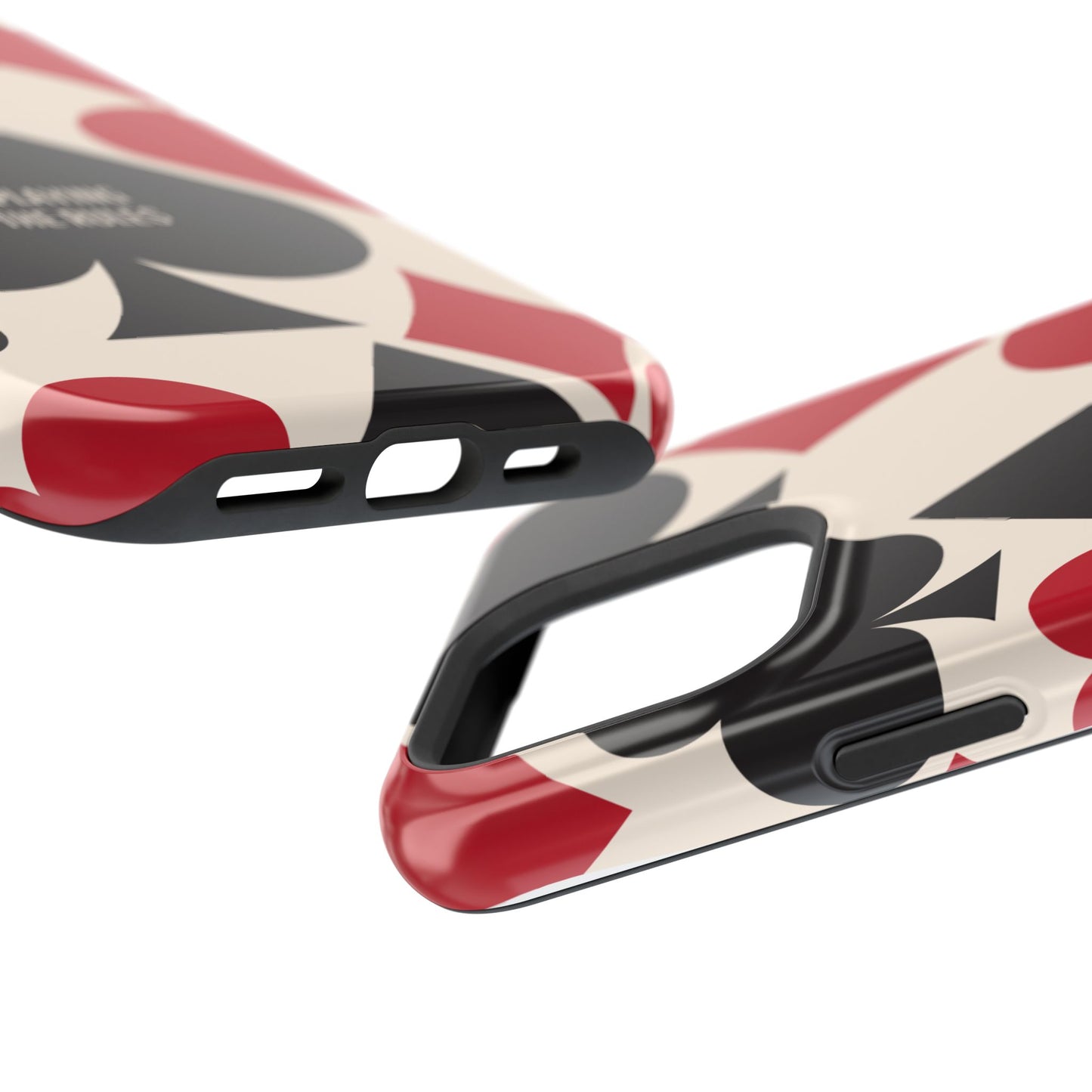 Bold Playing Card Tough Phone Case - Not Playing by the Rules for Iphone