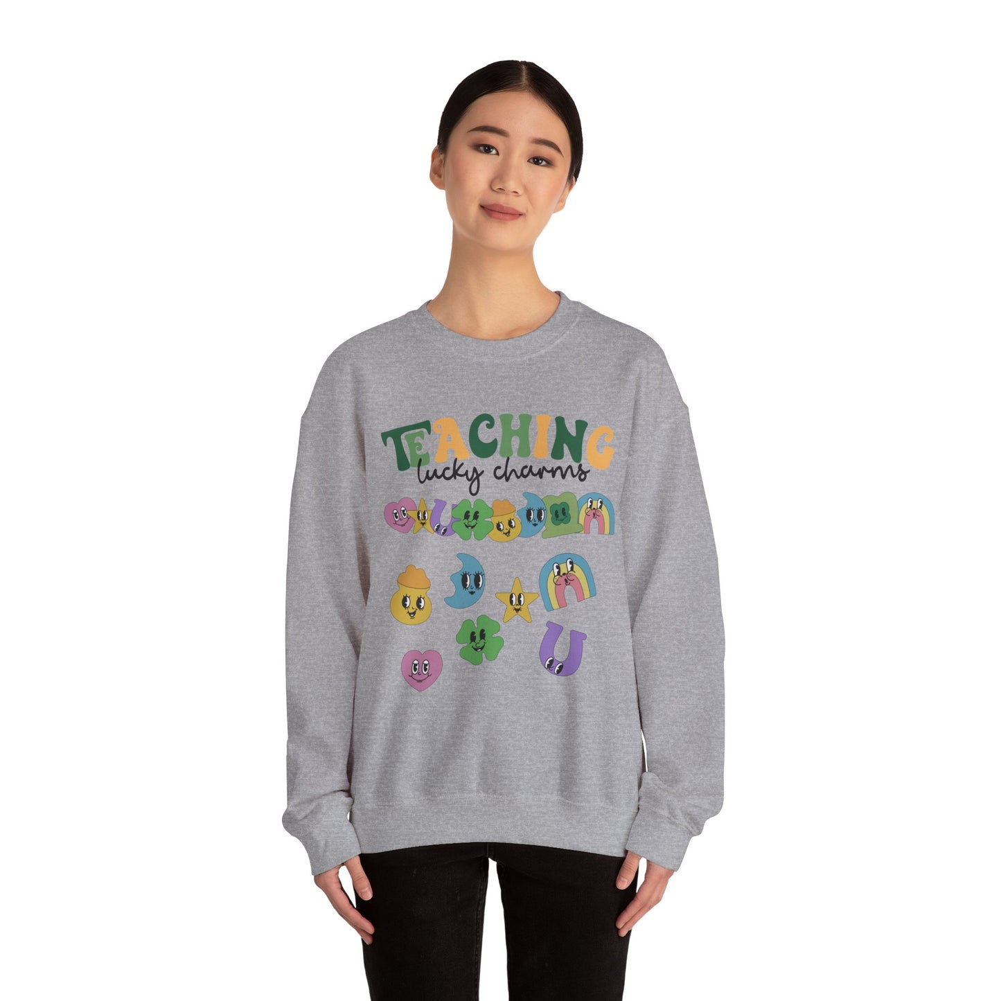 Teaching Lucky Charms Crewneck Sweatshirt for Educators