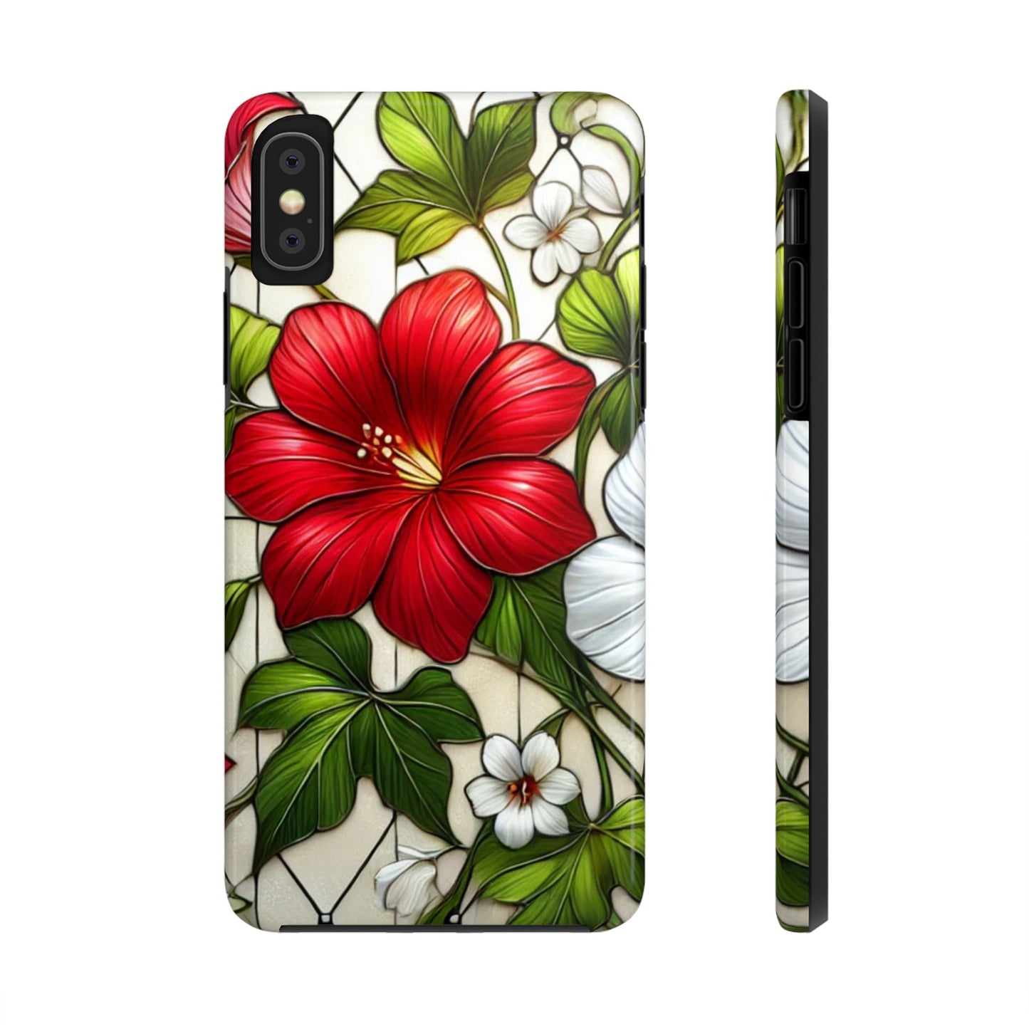 Tough Phone Case with Vibrant Floral Design - Perfect Gift for Nature Lovers