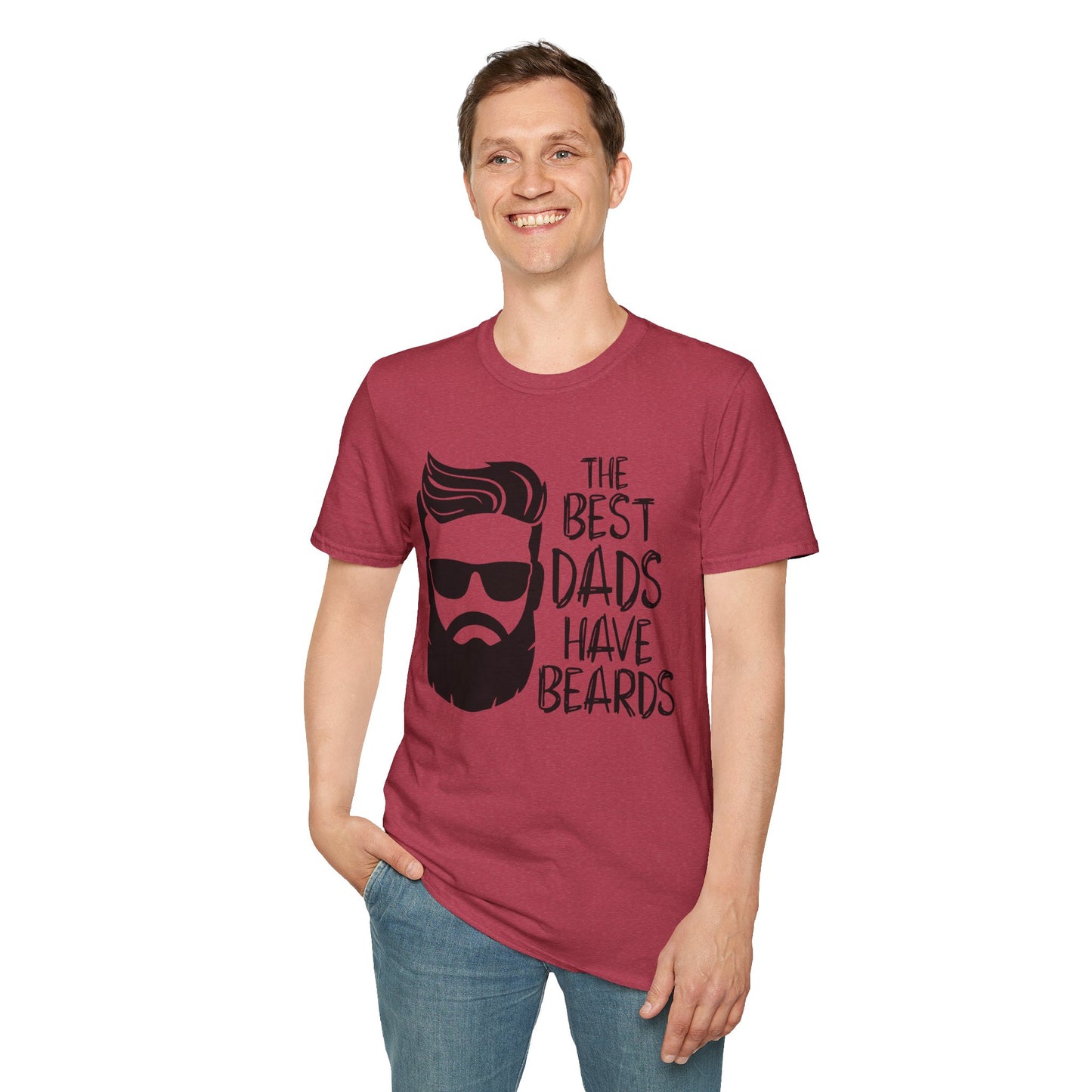 The Best Dads Have Beards Unisex T-Shirt