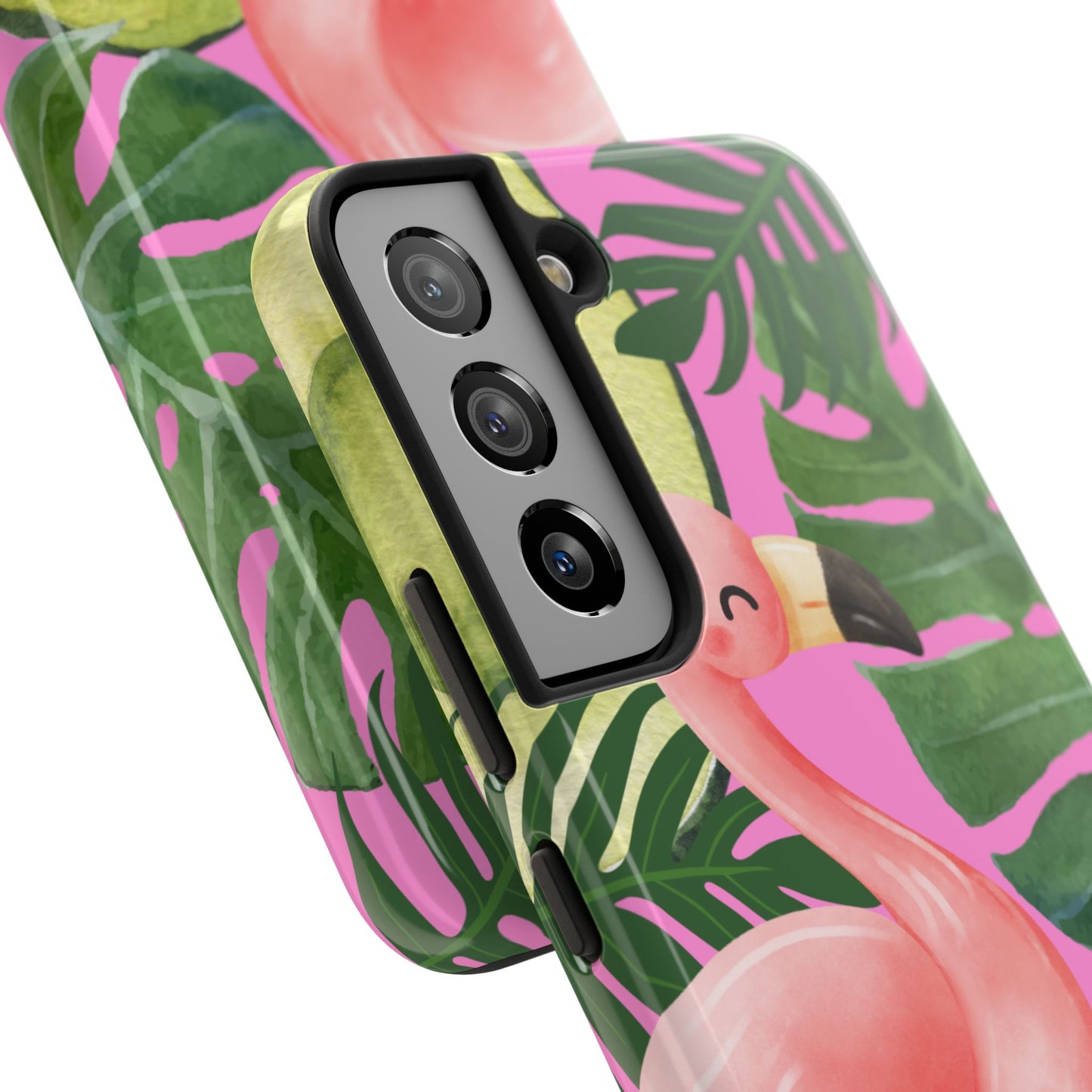 Tropical Flamingo, Cute, Summer Vibes Tough Phone Case