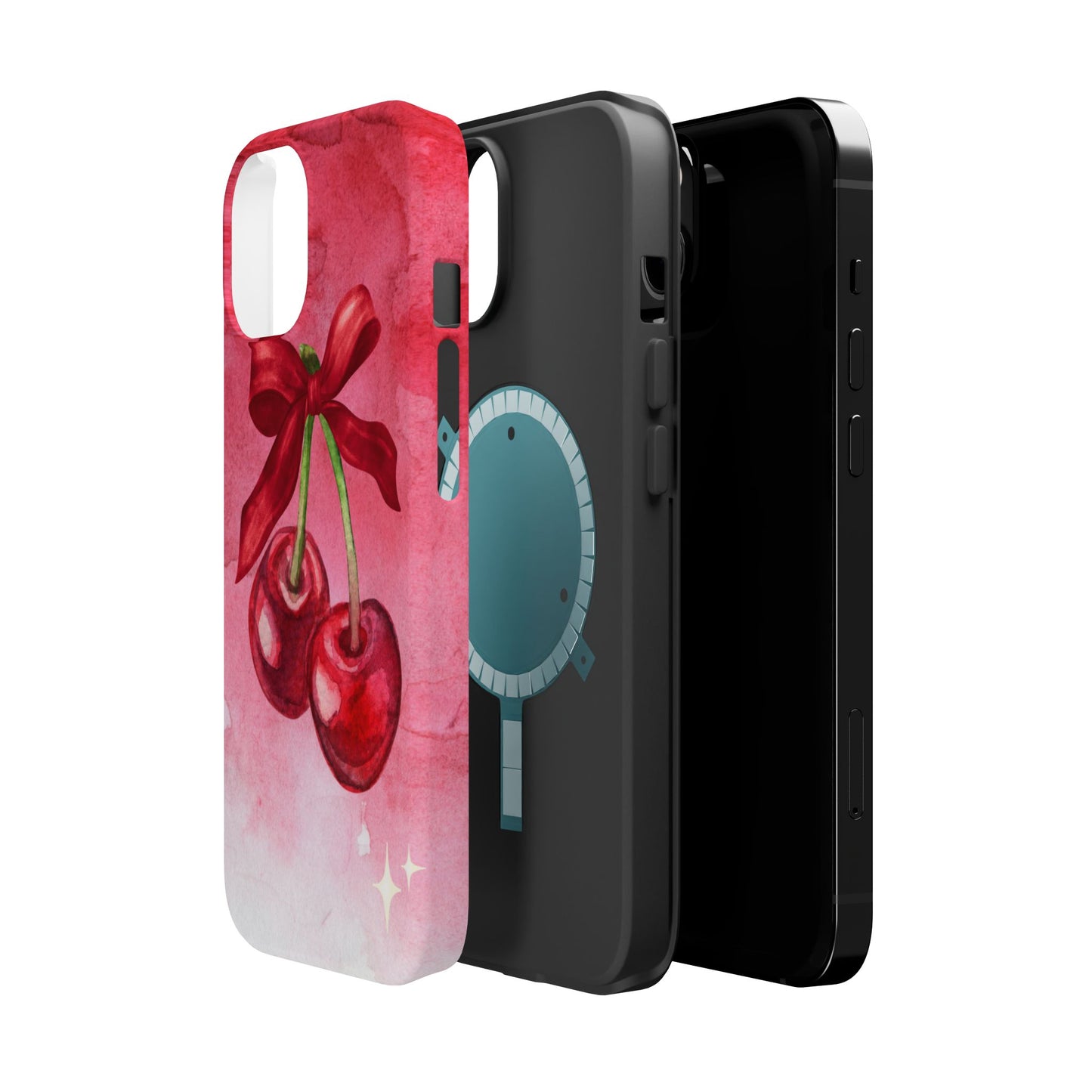 Chic Cherry Magnetic Tough Cases for iPhone