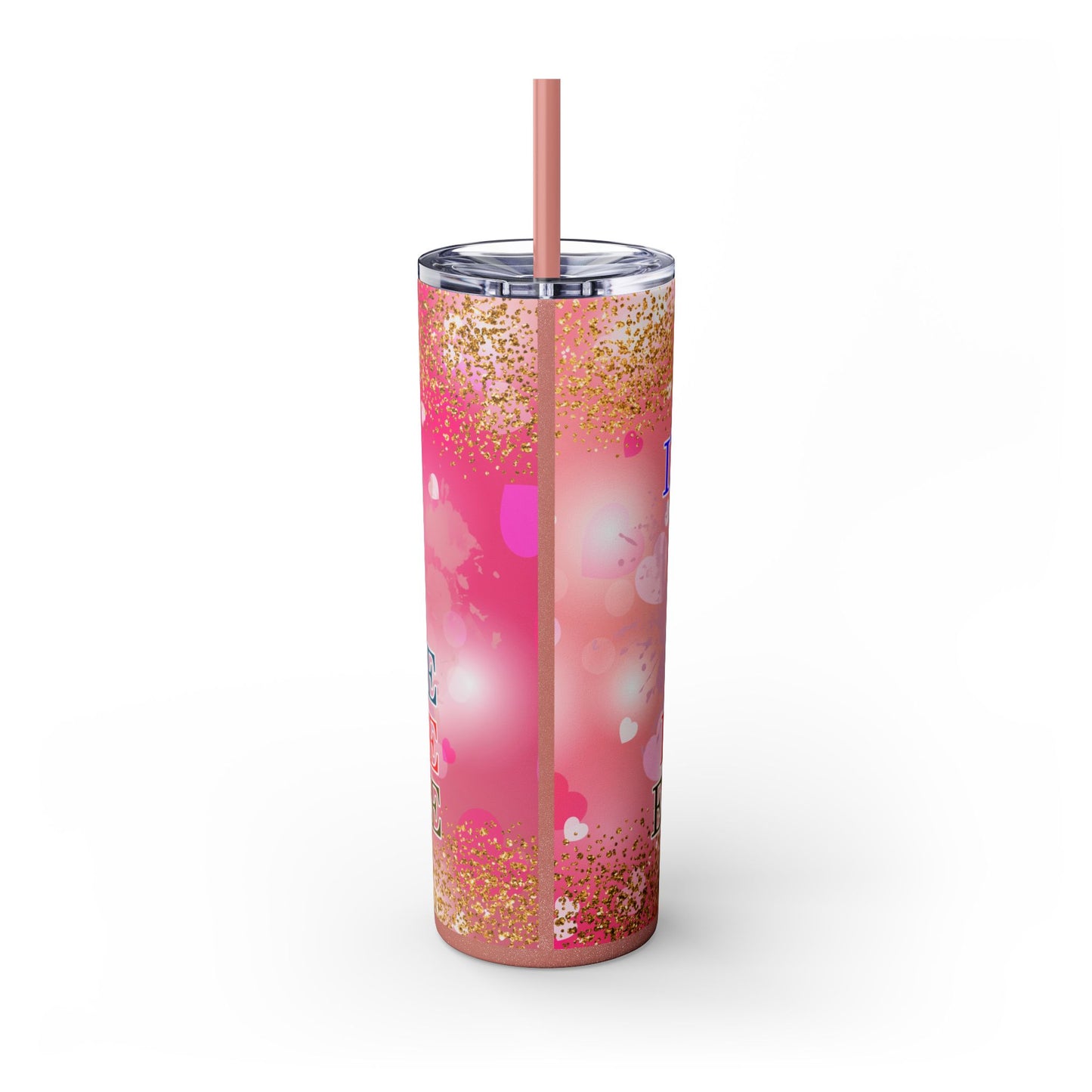 Mentor, Inspire, Educate... Teacher Inspirational Skinny Tumbler with Straw - 20oz