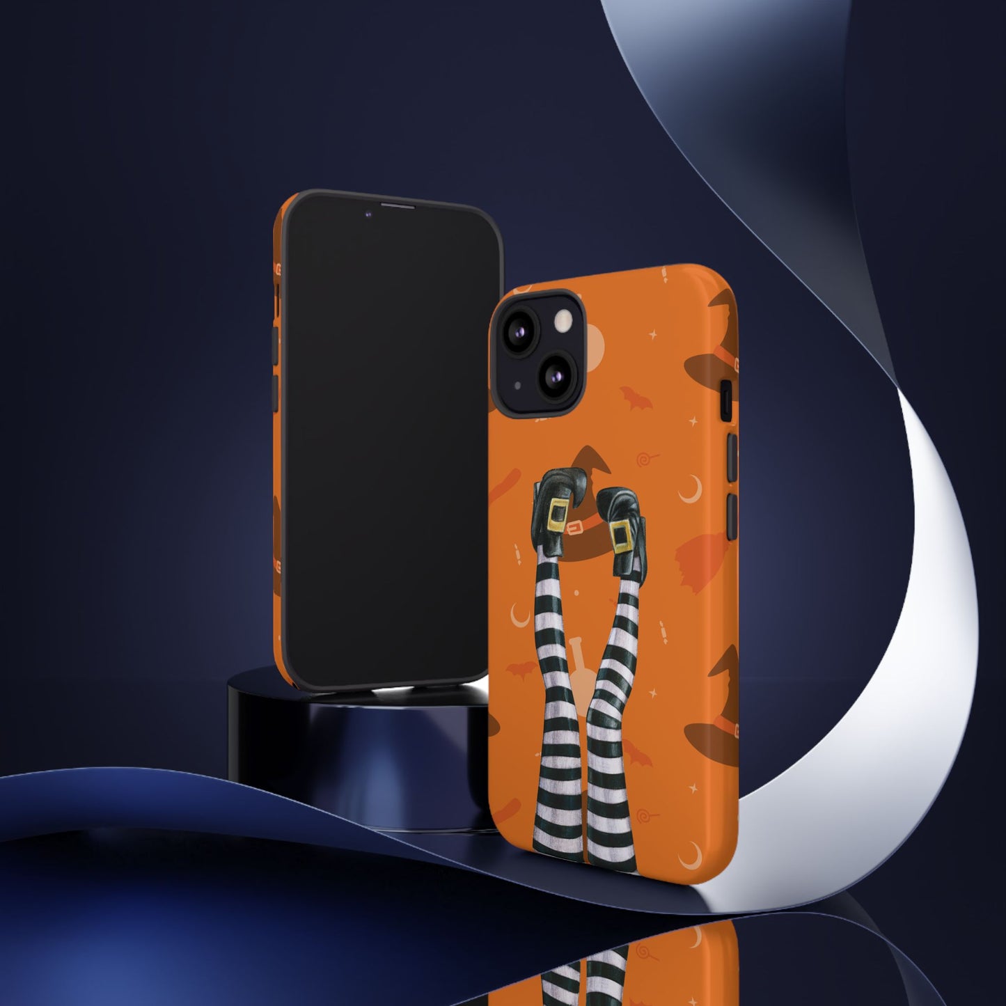 Halloween Phone Case, Spooky Design, Witch Legs for Iphone