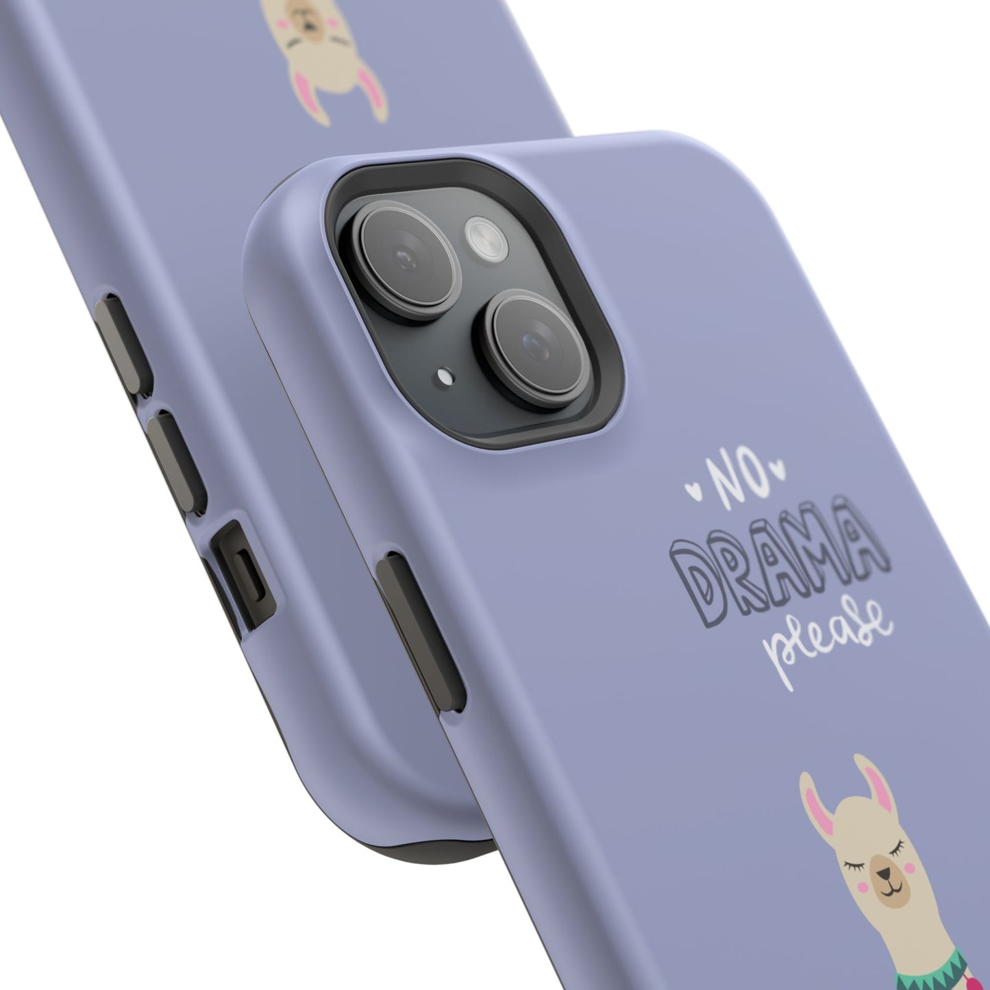 Cute Llama - No Drama MAGNETIC Tough Phone Case