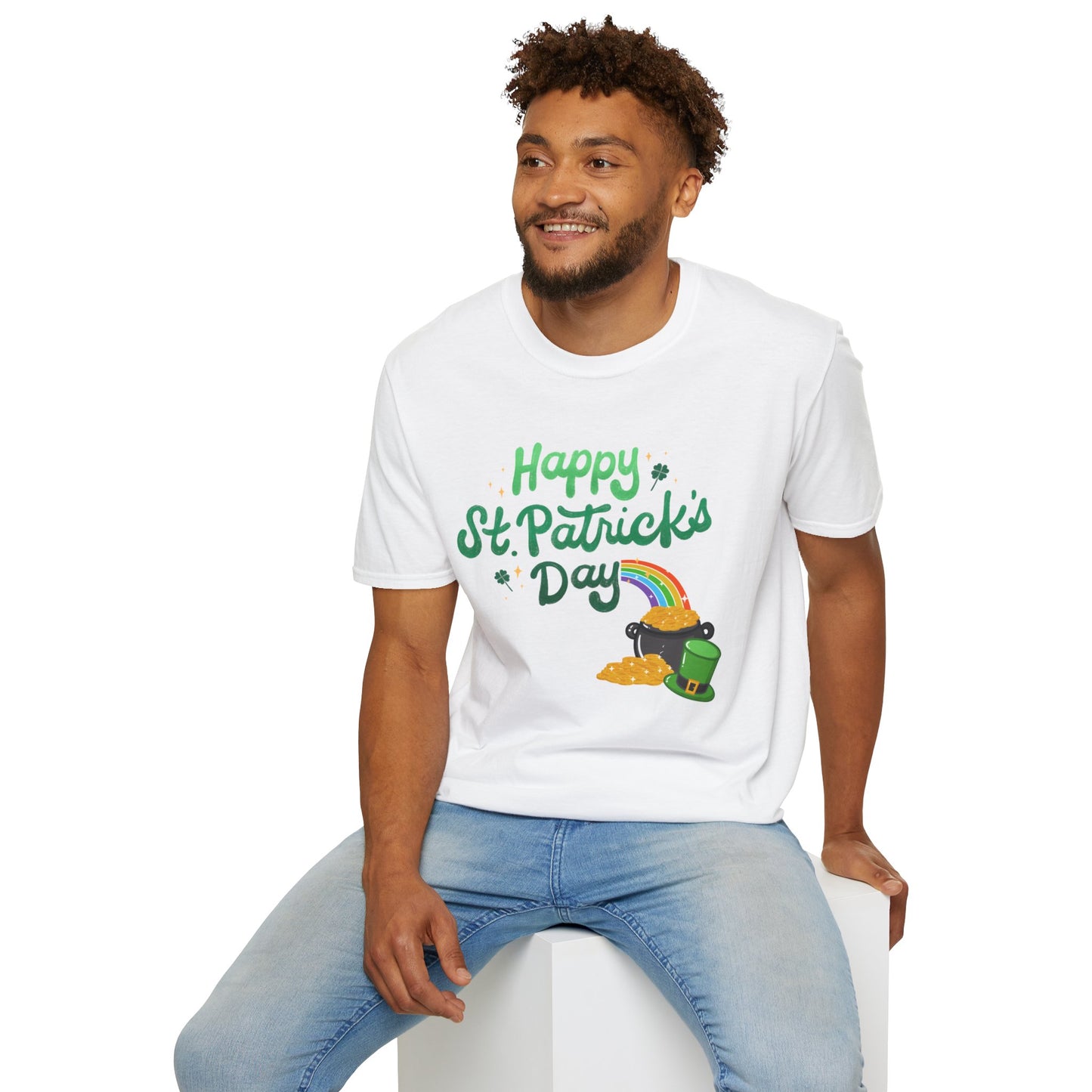 Happy St. Patrick's Day Unisex Softstyle T-Shirt