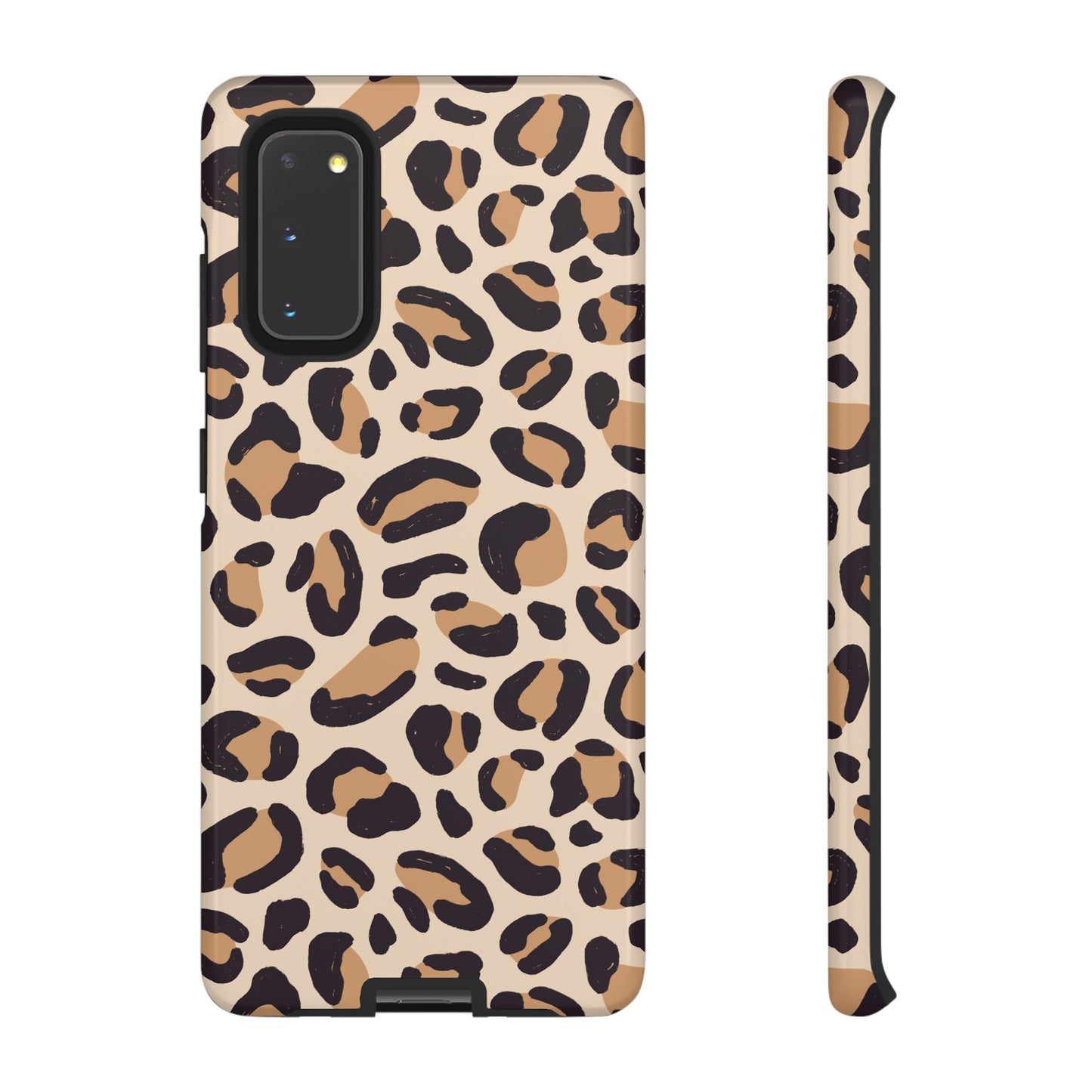 Leopard Print Tough Phone Case for Samsung