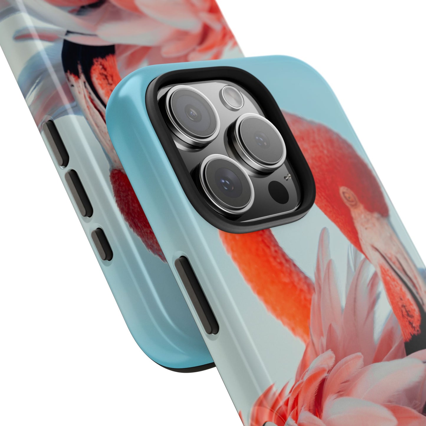 Vibrant Flamingo, Tropical Phone Case