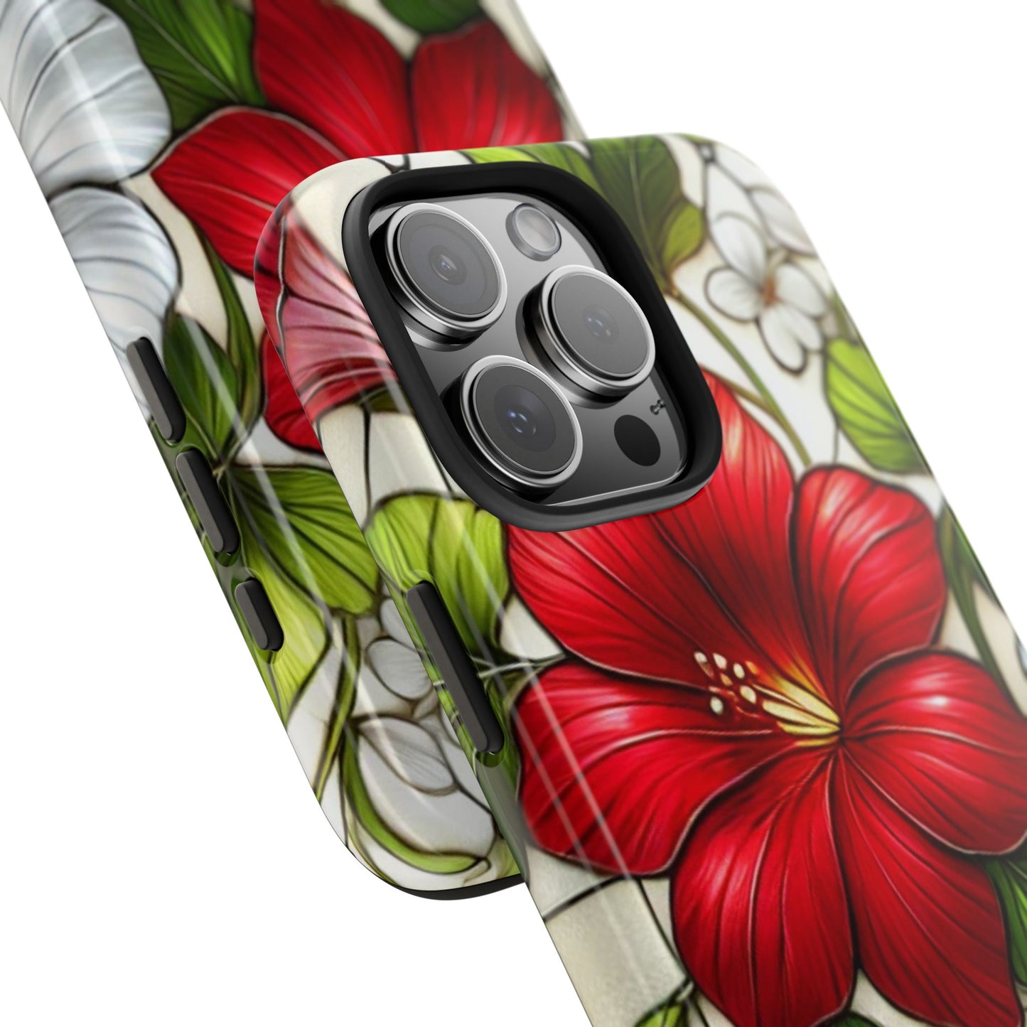 Tough Phone Case with Vibrant Floral Design - Perfect Gift for Nature Lovers