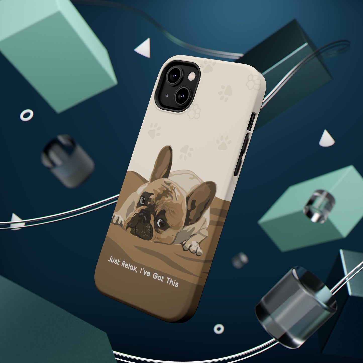 Cute Dog Tough MAGNETIC Phone Case - Just Relax, I’ve Got This