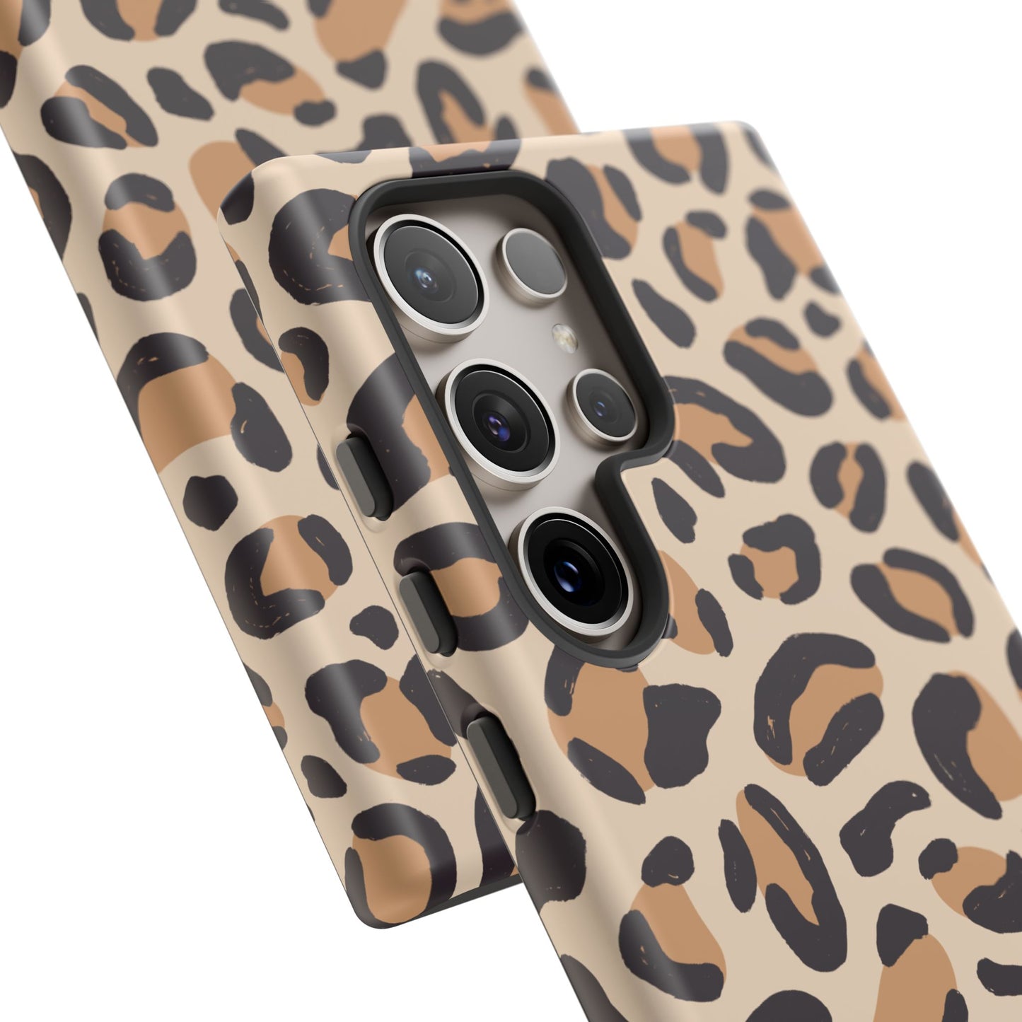 Leopard Print Tough Phone Case for Samsung