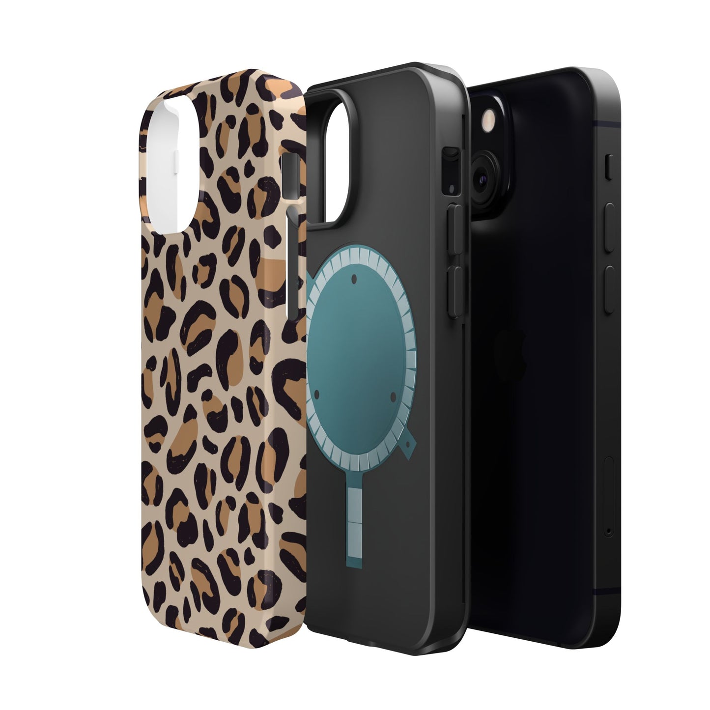Stylish Leopard Trendy MAGNETIC Phone Case for Iphone