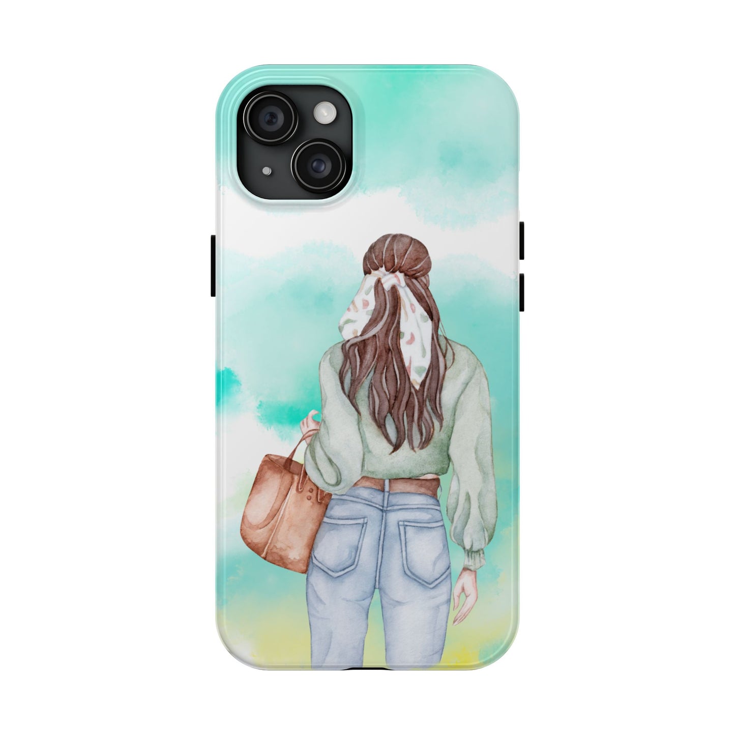 Whimsical Woman Tough Phone Case