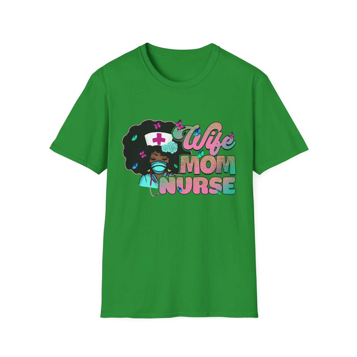 Funny Nurse T-Shirt for Moms | Wife Mom Nurse Tee | Perfect Gift for Healthcare Workers