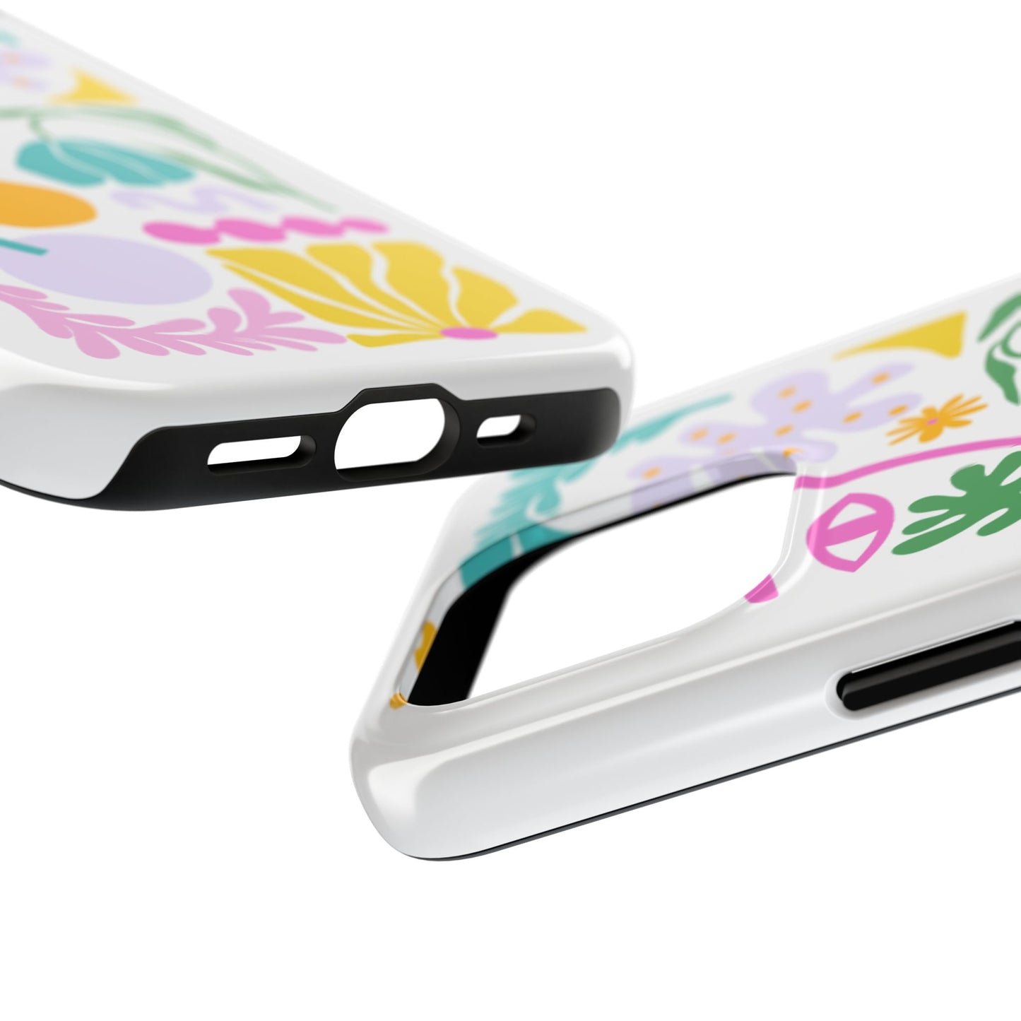Vibrant Floral Phone Cases, Tough Smartphone Cover, Artistic Cell Phone Protector, Unique Gift for All Occasions, Trendy Tech Accessory