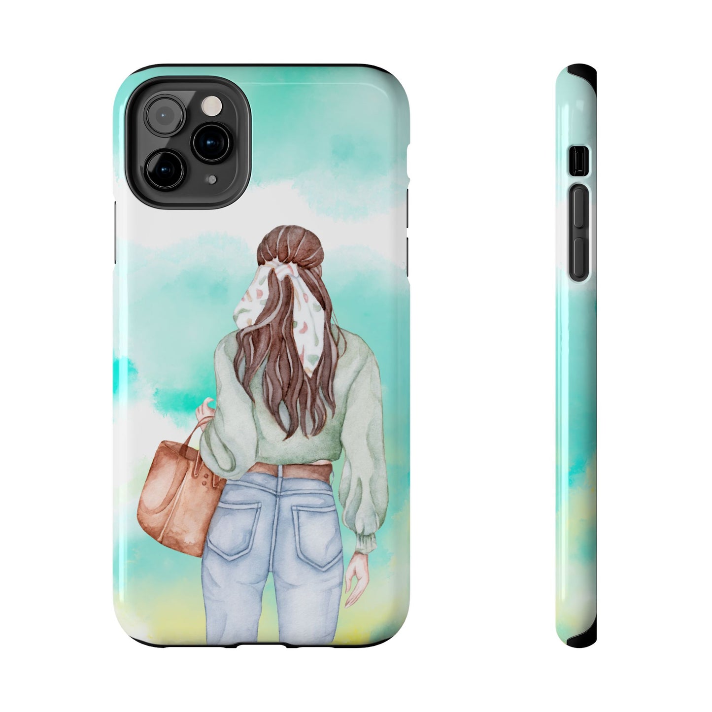 Whimsical Woman Tough Phone Case