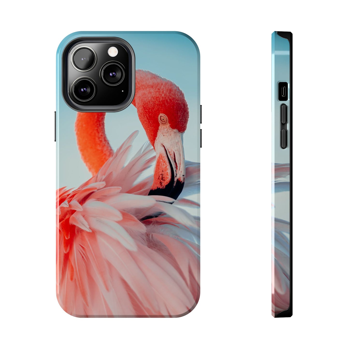 Vibrant Flamingo, Tropical Phone Case