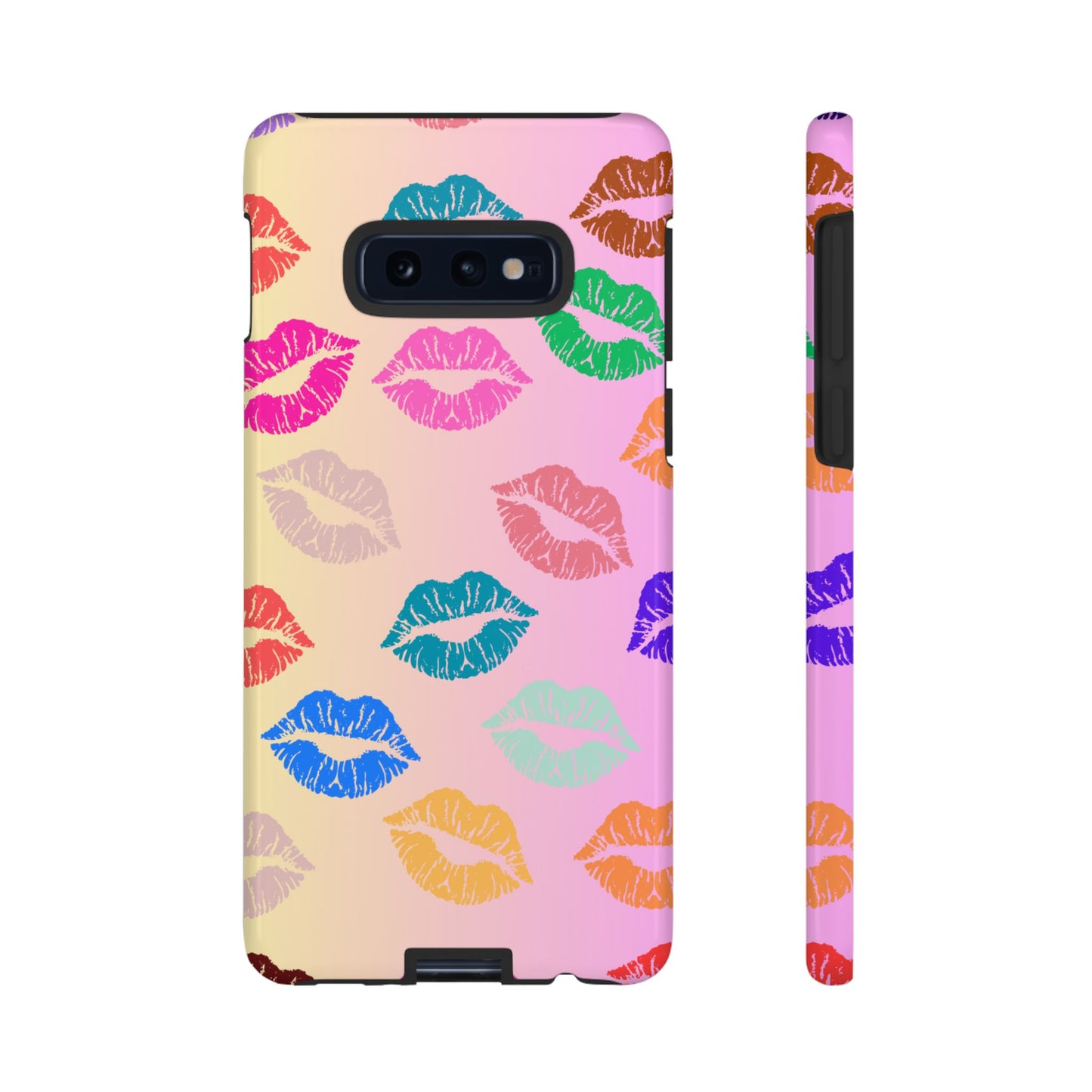 Kiss Print Tough Phone Cases Cute, Durable for Samsung