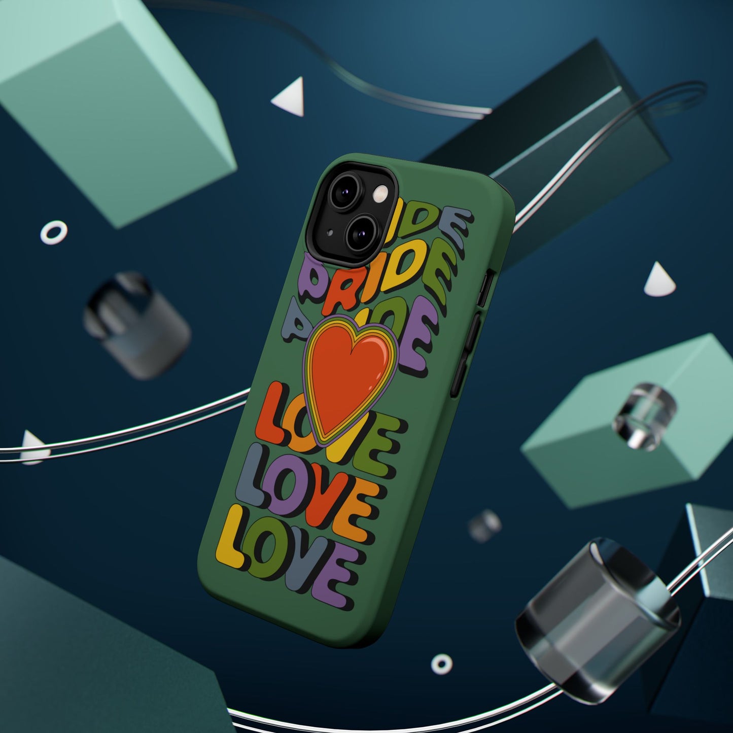Pride Love - LGBTQ+ Support Tough Phone Case