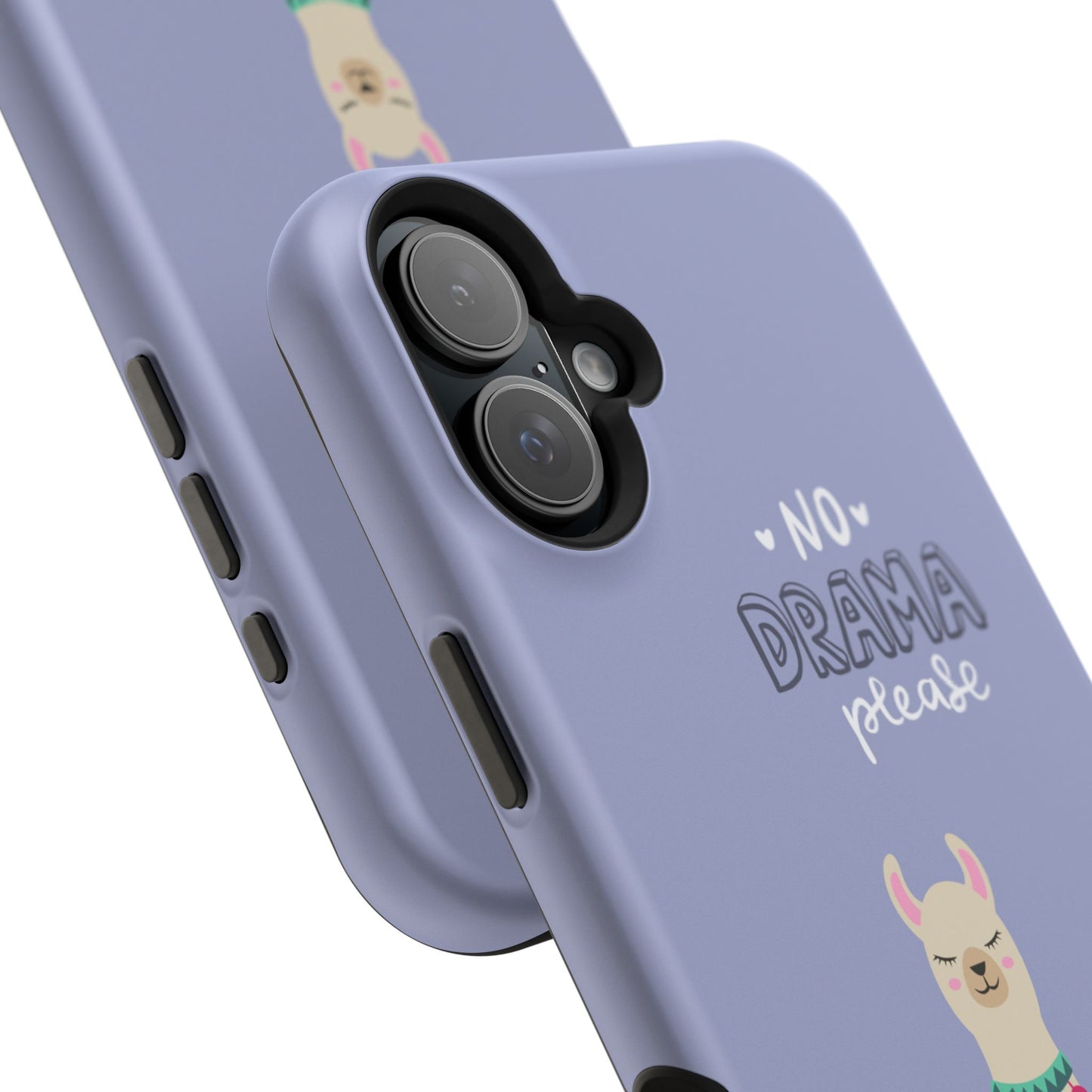 Cute Llama - No Drama MAGNETIC Tough Phone Case