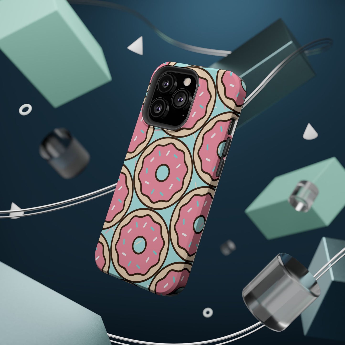 Colorful, Cute Donut MAGNETIC Phone Case for Iphone