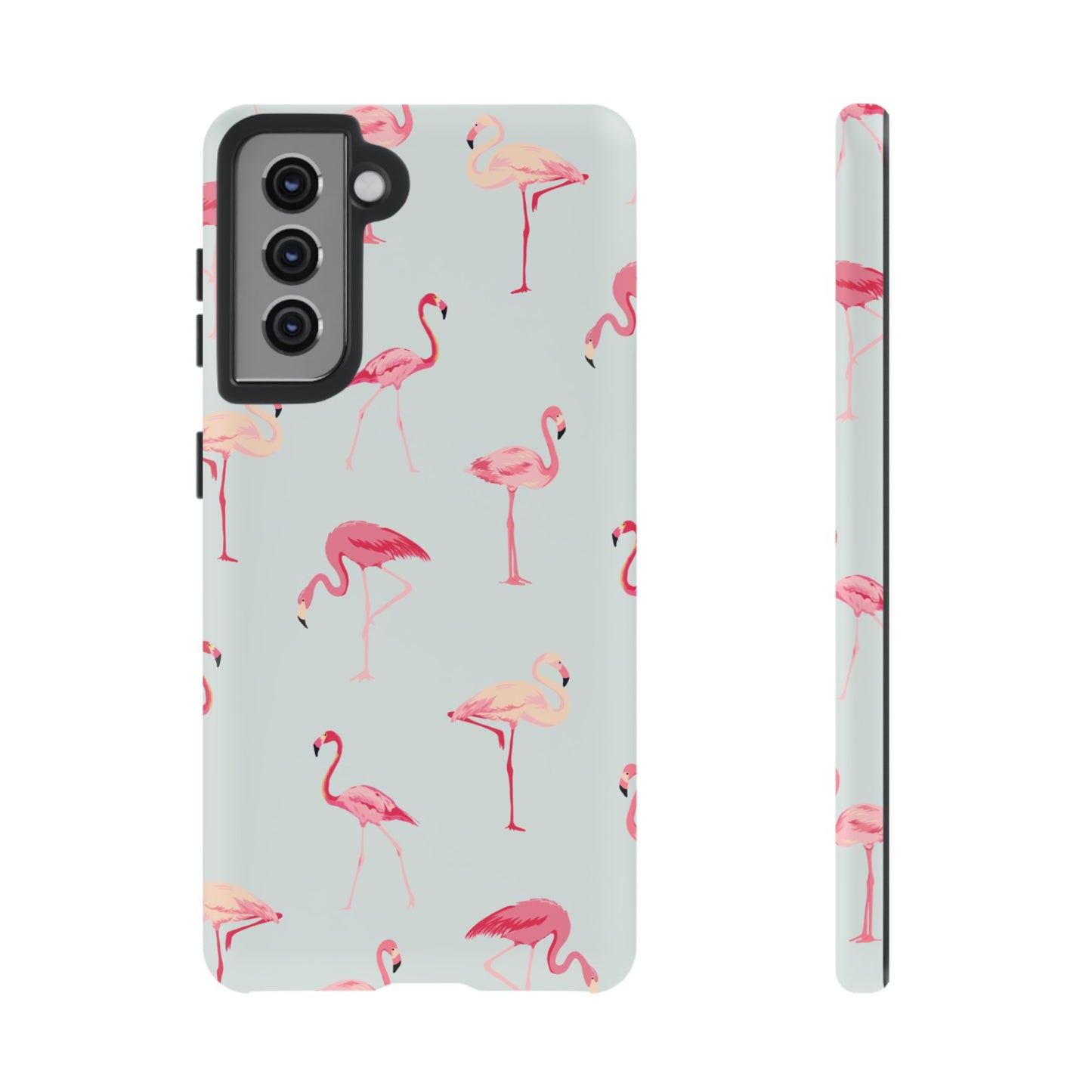 Stylish Flamingo, Summer Vibes Tough Phone Case for Samsung