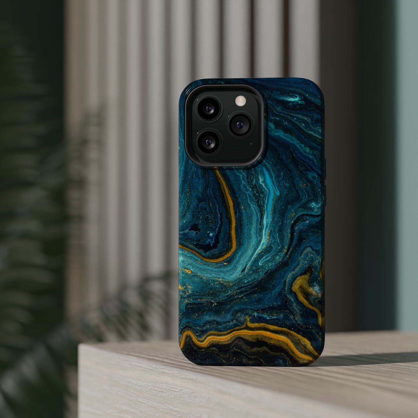 Marble Print MAGNETIC, Unique Tough Phone Case