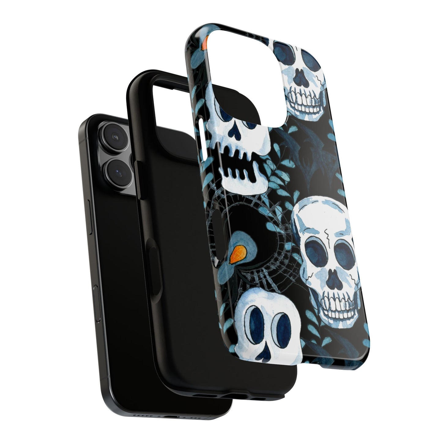 Halloween, Skull, Gothic Phone Case for Iphone - FREE Shipping