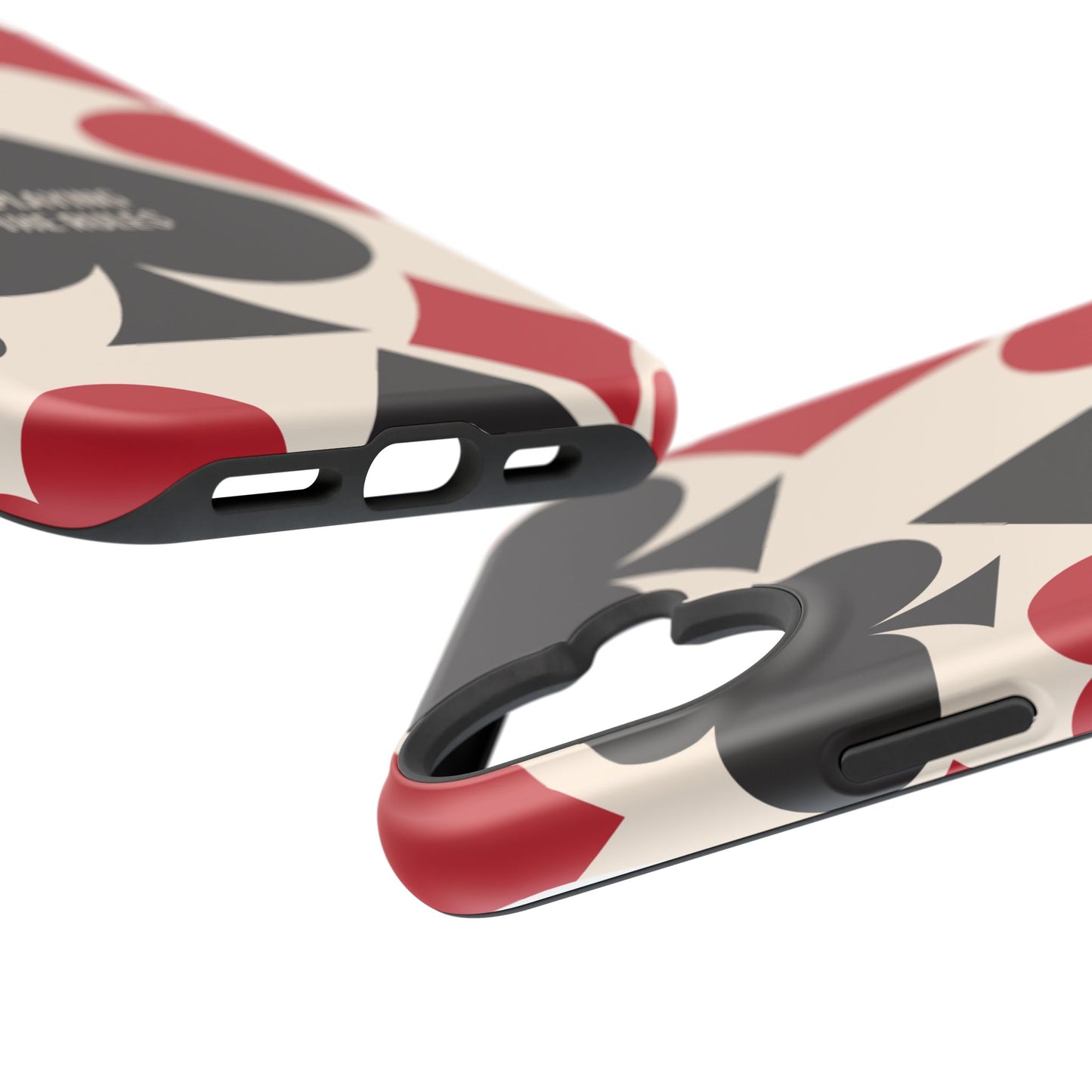 Bold Playing Card Tough Phone Case - Not Playing by the Rules for Iphone