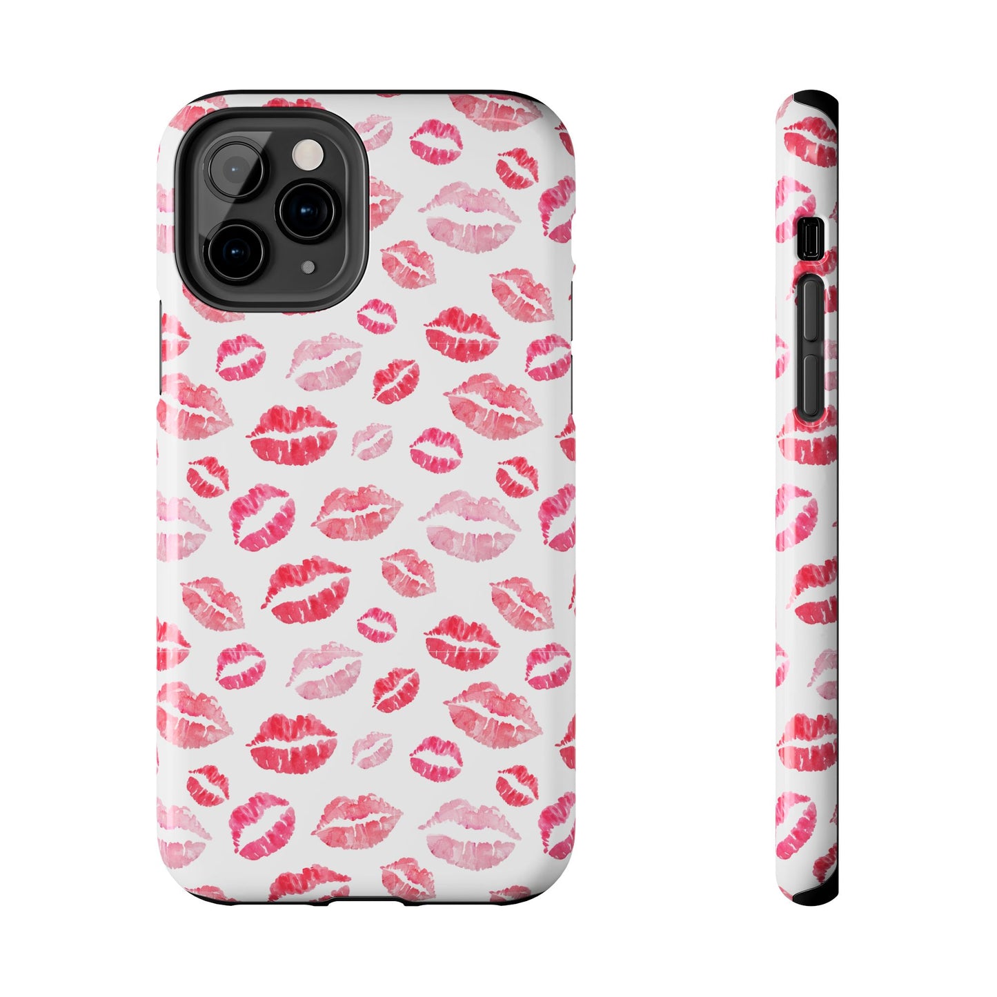 Kiss Pattern Tough Phone Cases, Cute, Unique for Iphone