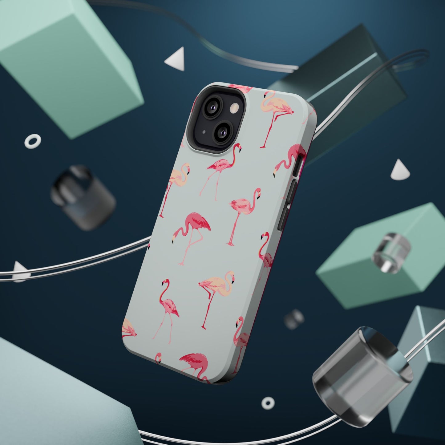 Stylish Flamingo, Summer Vibes MAGNETIC Phone Case for Iphone