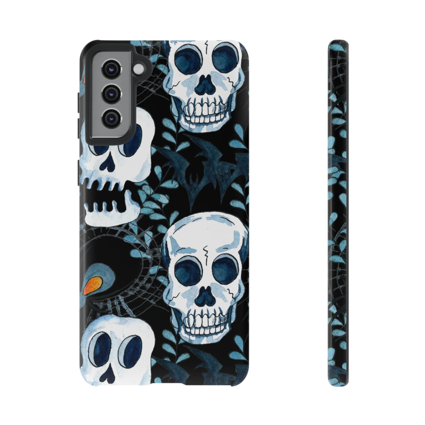 Skull Tough Cases - Halloween Samsung Phone Case - FREE Shipping
