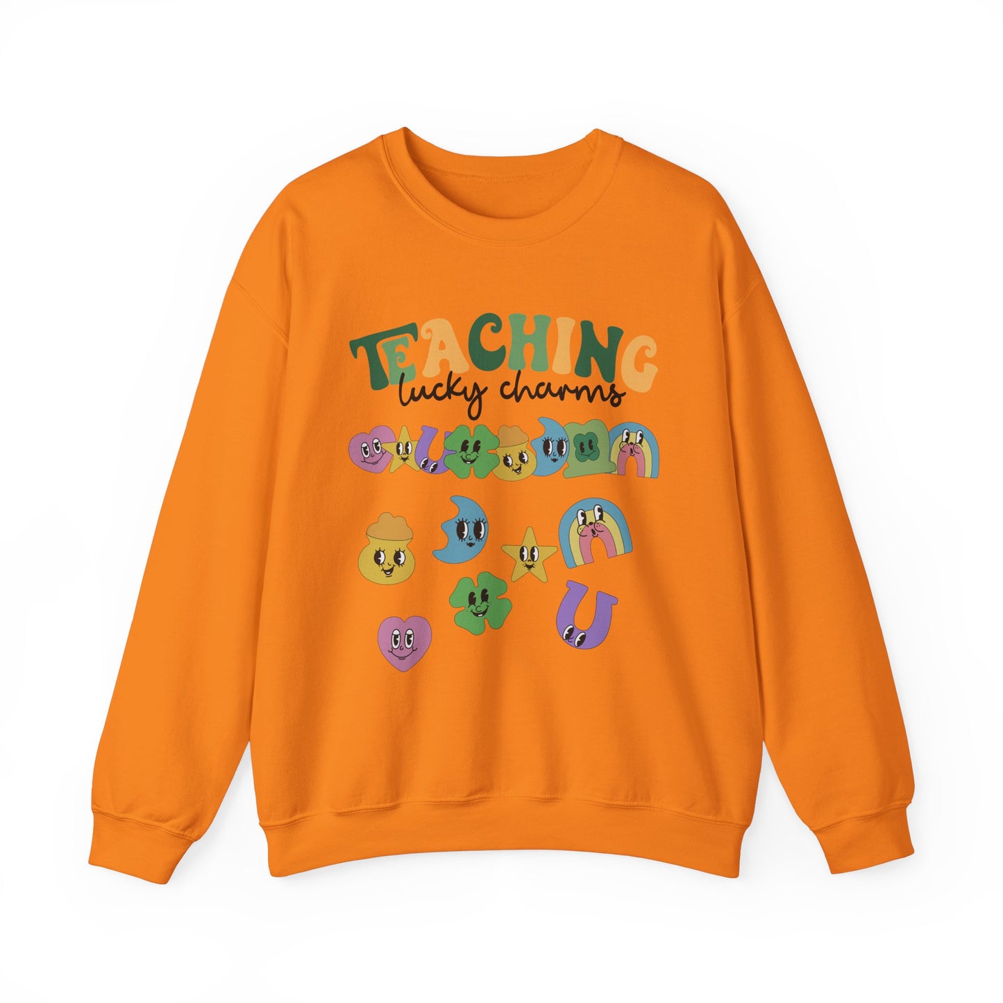 Teaching Lucky Charms Crewneck Sweatshirt for Educators
