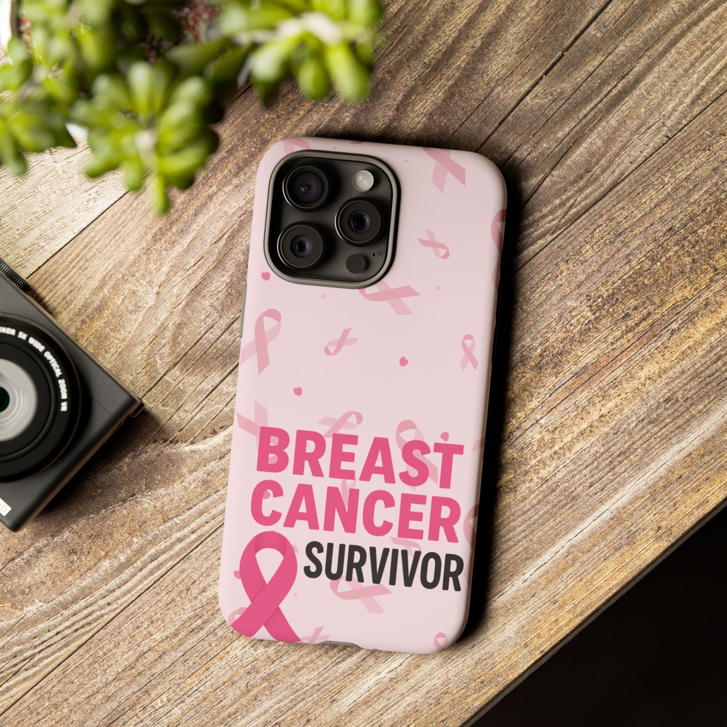 Breast Cancer Survivor Phone Case - Supportive Gift for Fighters, Fighters & Cherished Friends, Awareness Month Essentials