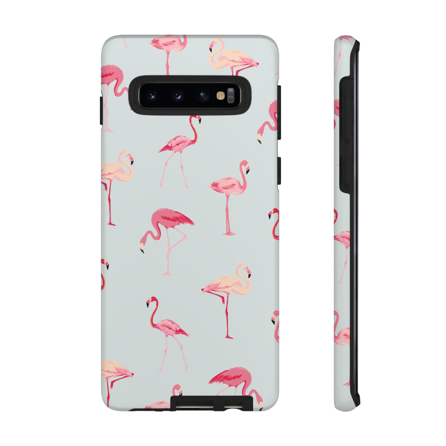 Stylish Flamingo, Summer Vibes Tough Phone Case for Samsung