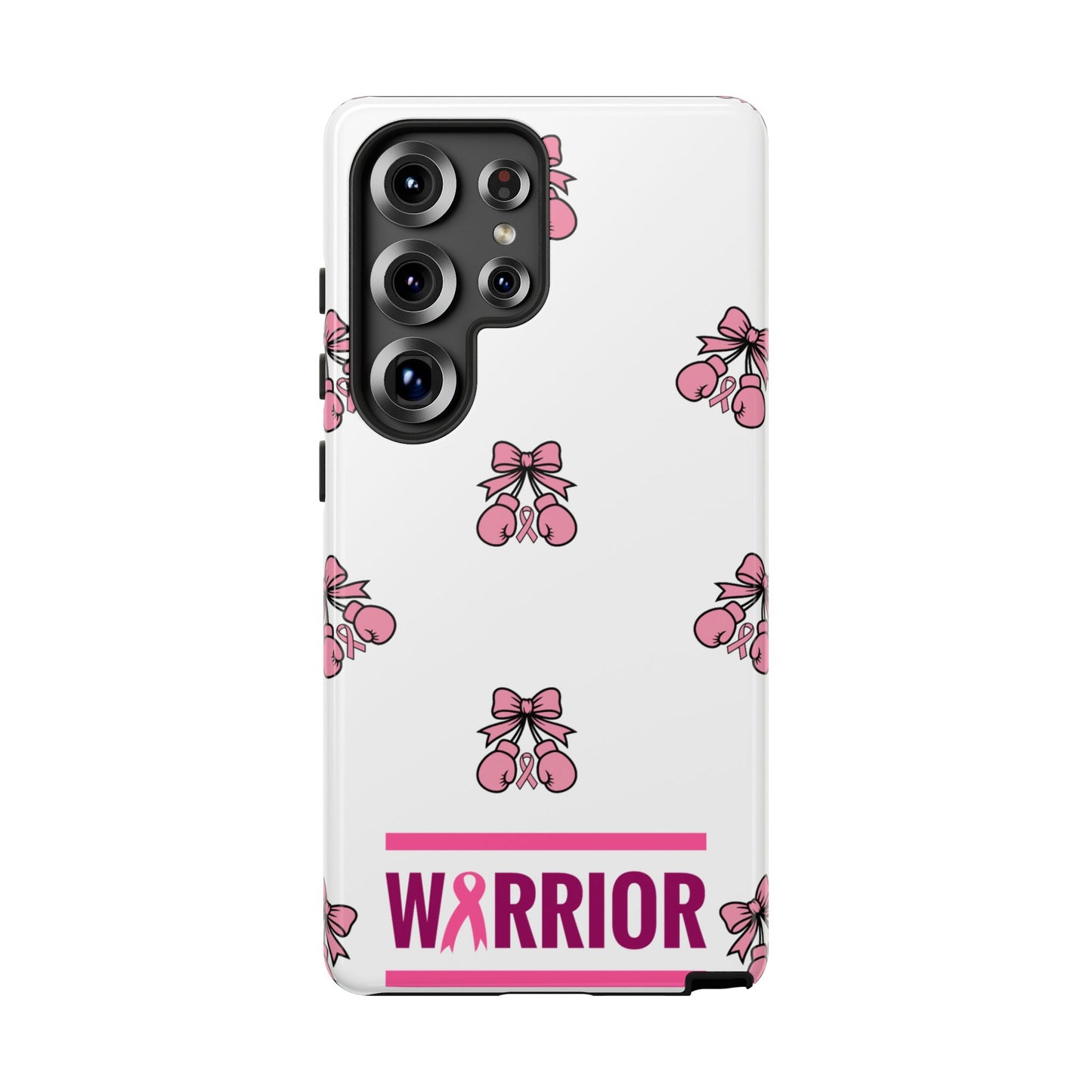Phone Case - Pink Warrior Cancer Awareness Gift for Breast Cancer Survivor for Samsung