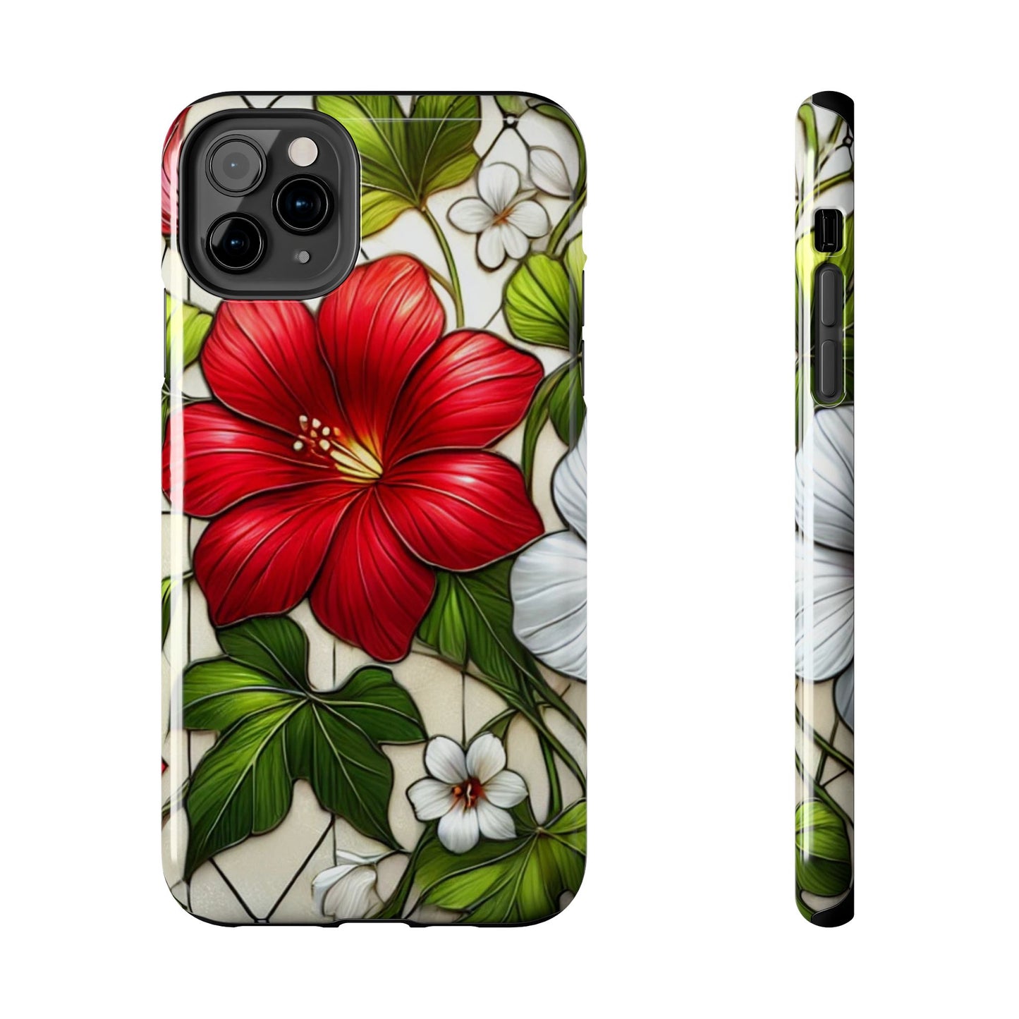 Tough Phone Case with Vibrant Floral Design - Perfect Gift for Nature Lovers